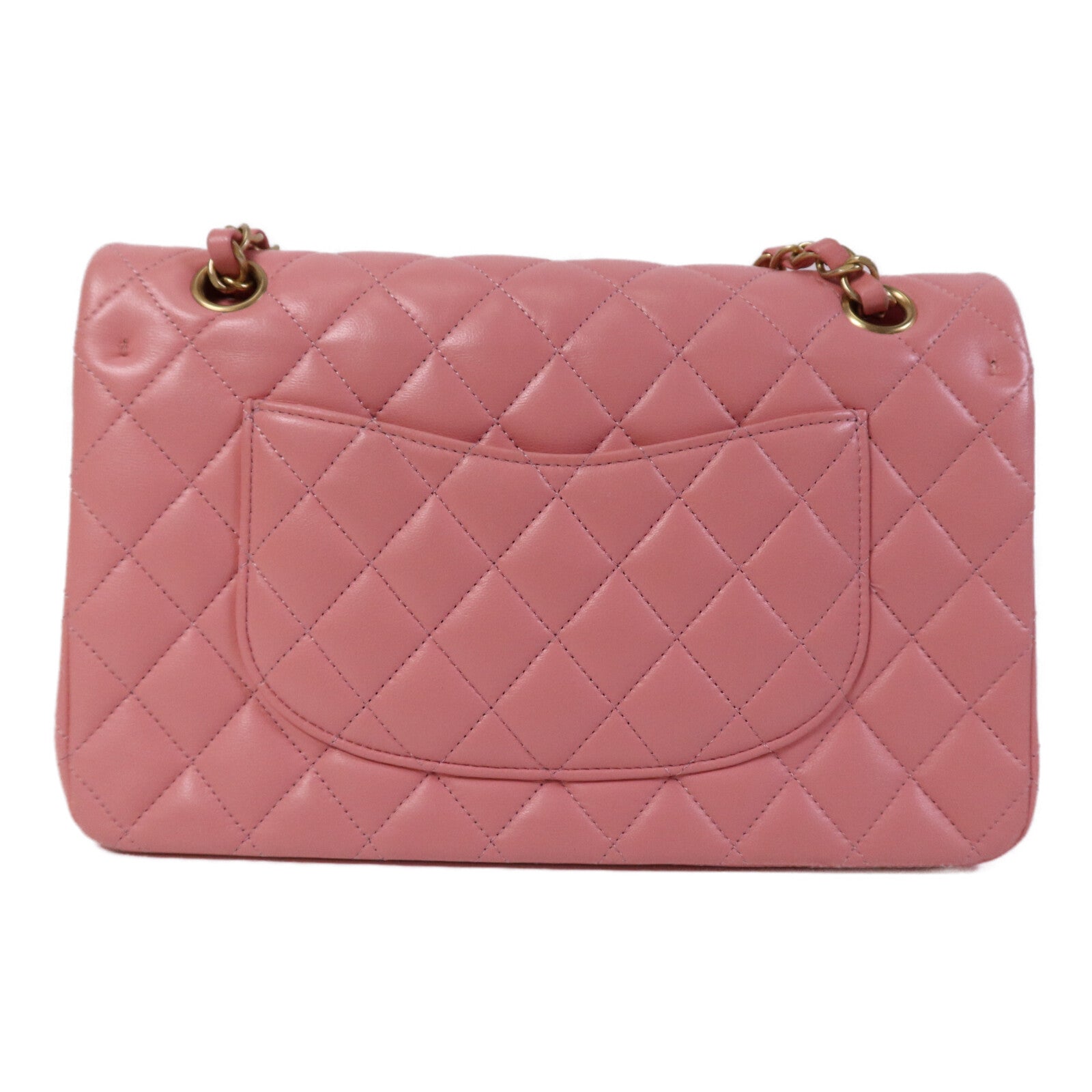 CHANEL 【激減優惠】羊皮皮革Classic 25金扣鏈帶手挽肩背兩用袋