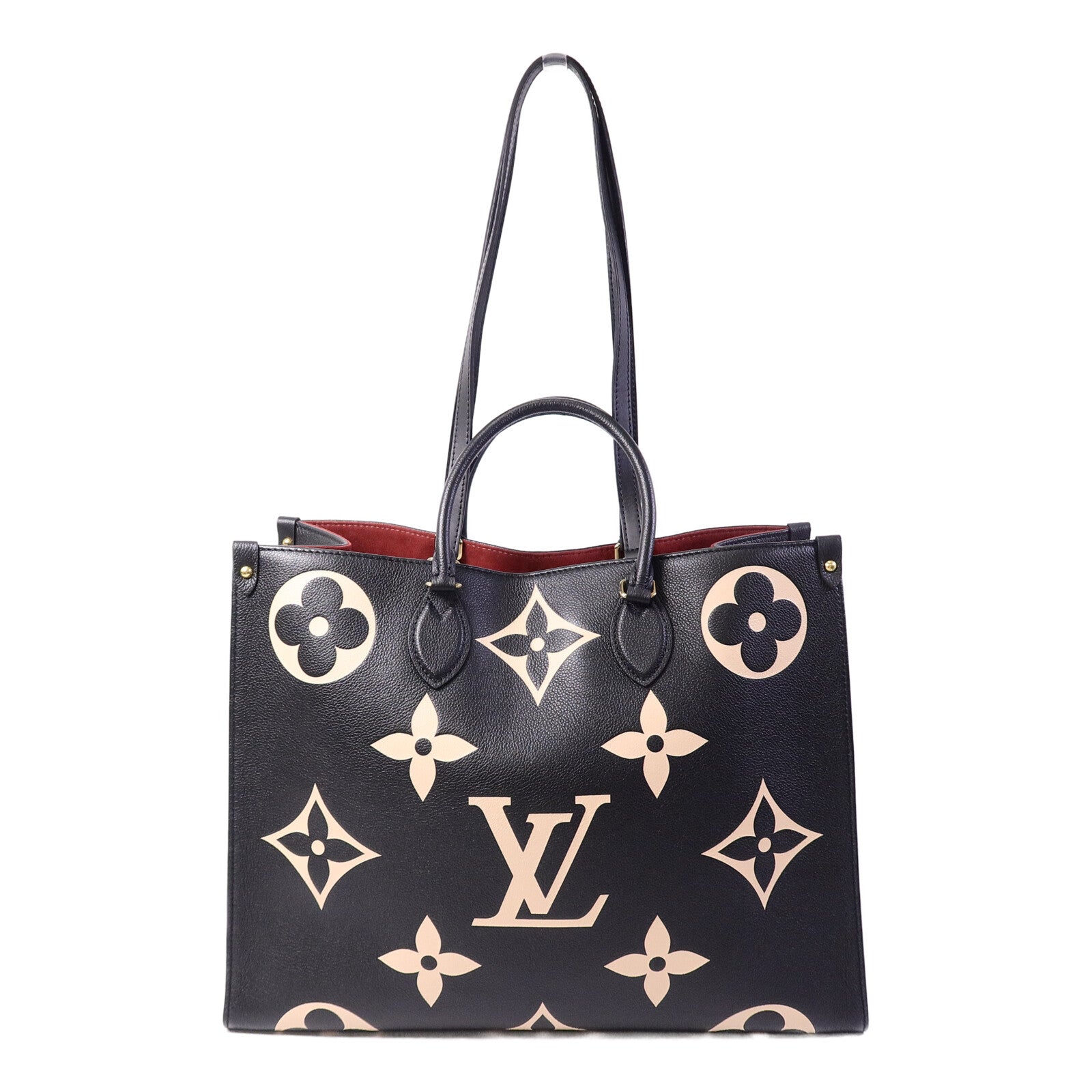 LOUIS VUITTON Monogram Empreinte OnTheGo GM手挽肩背兩用袋