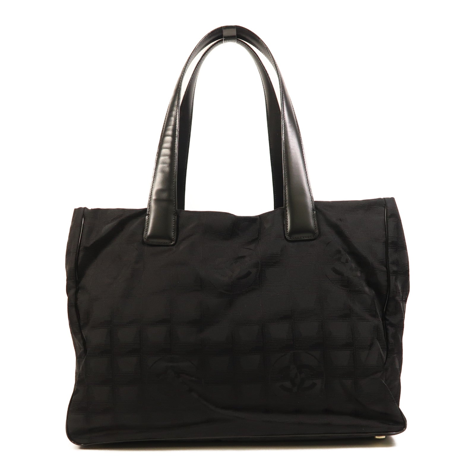 CHANEL 尼龍Shoulder Bag金扣肩背袋