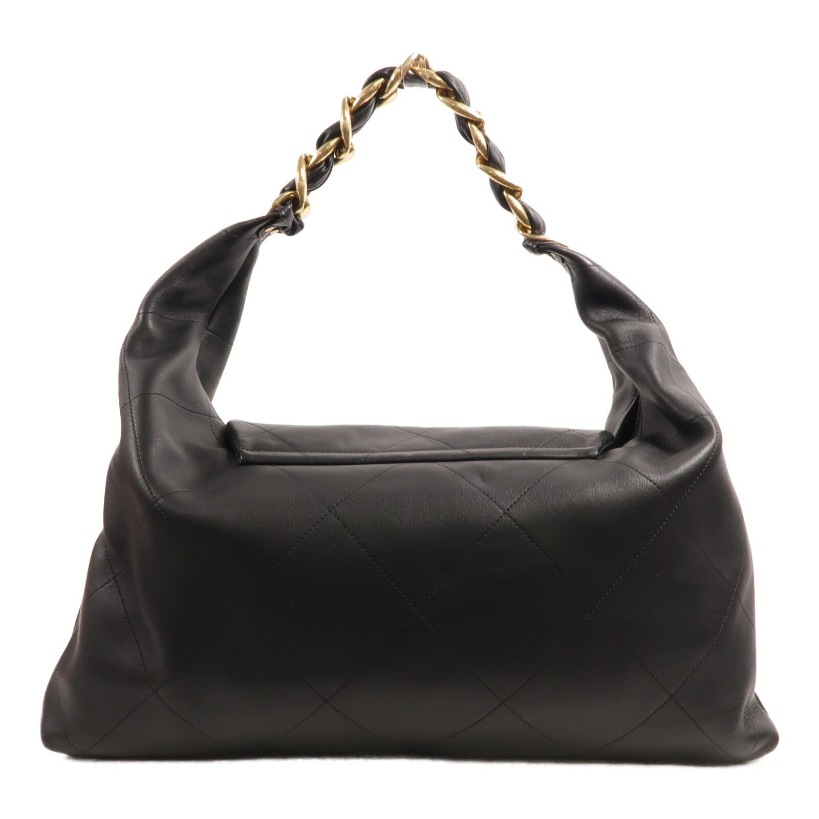 CHANEL 羊皮皮革25K Hobo Maxi肩背袋