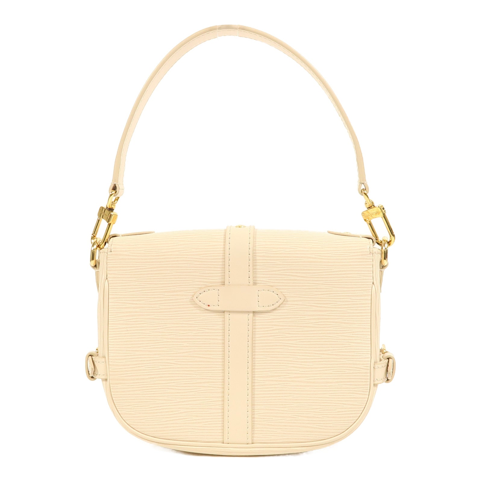 LOUIS VUITTON Epi Saumur BB金扣手挽肩背兩用袋