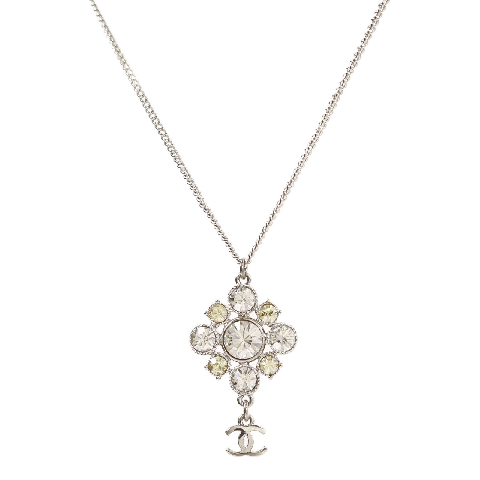 CHANEL 金屬/水鑽Necklace項鏈
