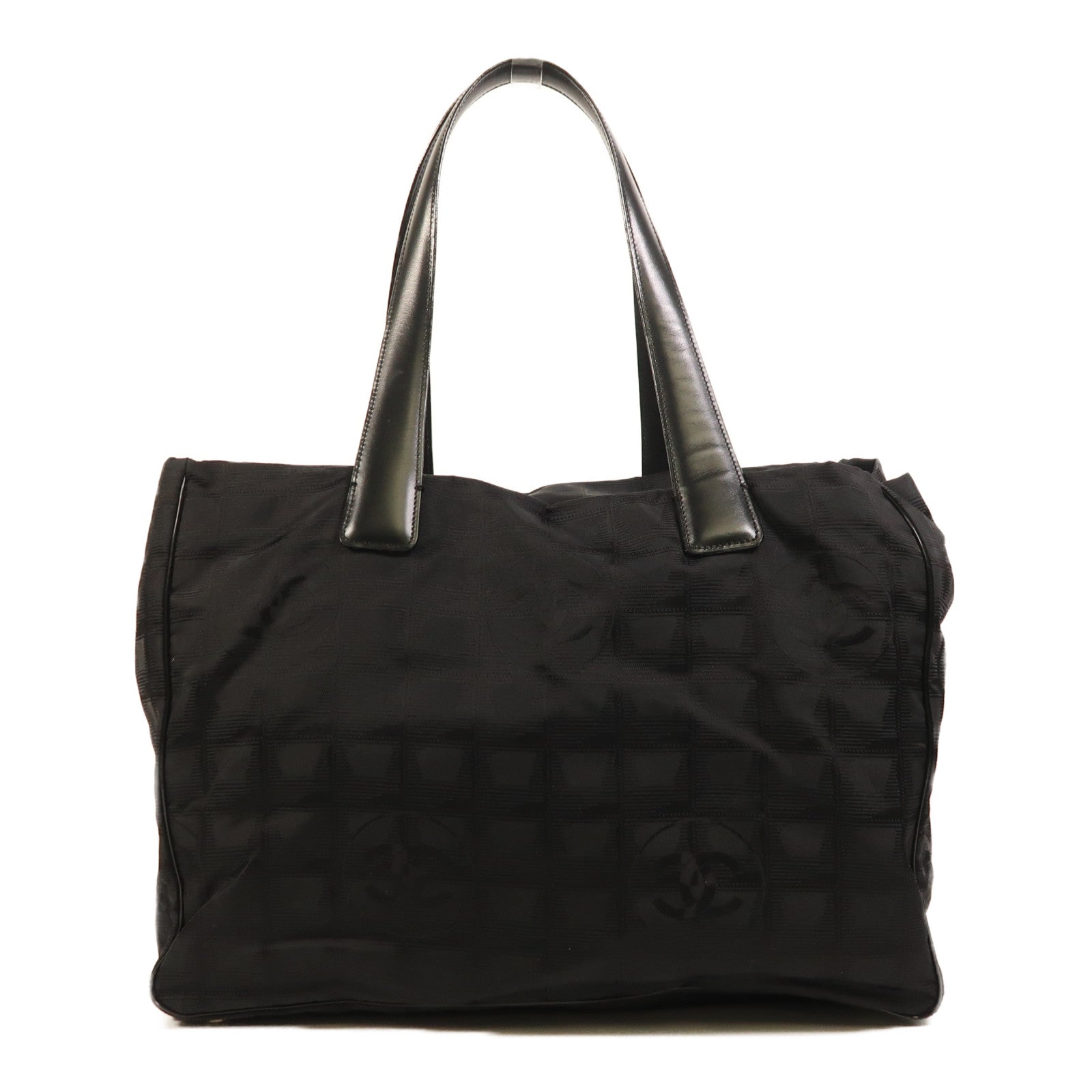 CHANEL 尼龍Shoulder Bag金扣肩背袋