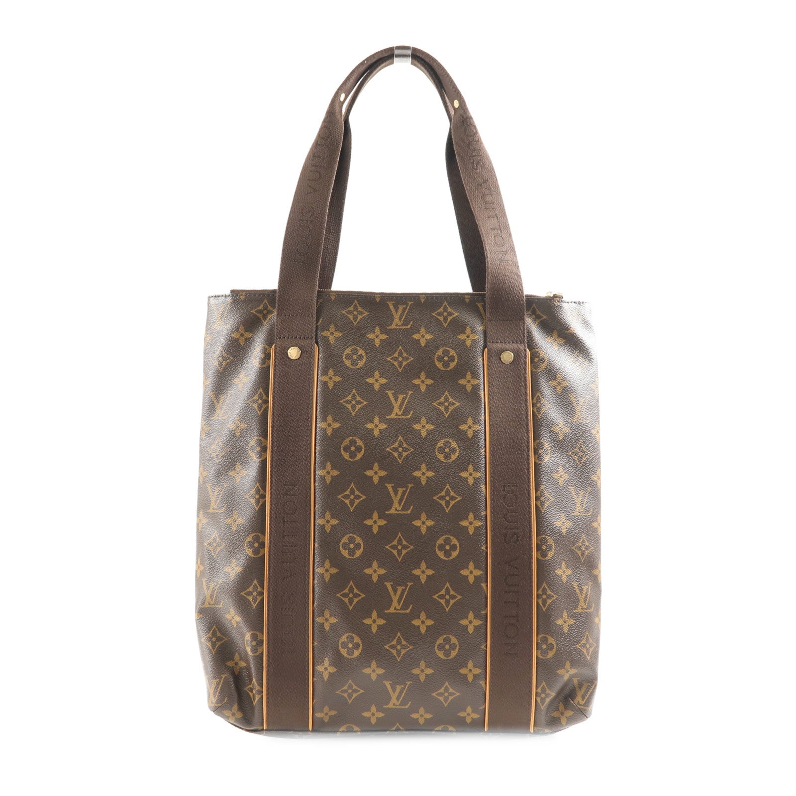 LOUIS VUITTON 【激減優惠】Monogram Cabas Beaubourg金扣肩背袋