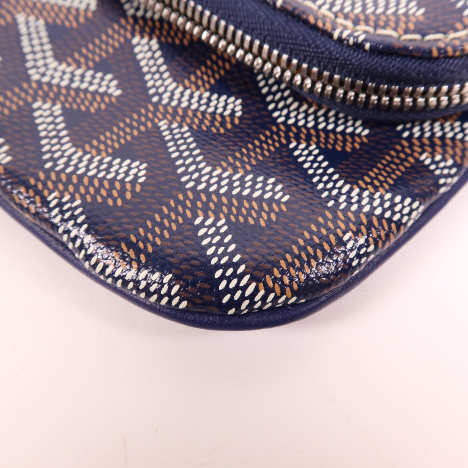 GOYARD 塗層帆布Sainte Marie銀扣手拿包