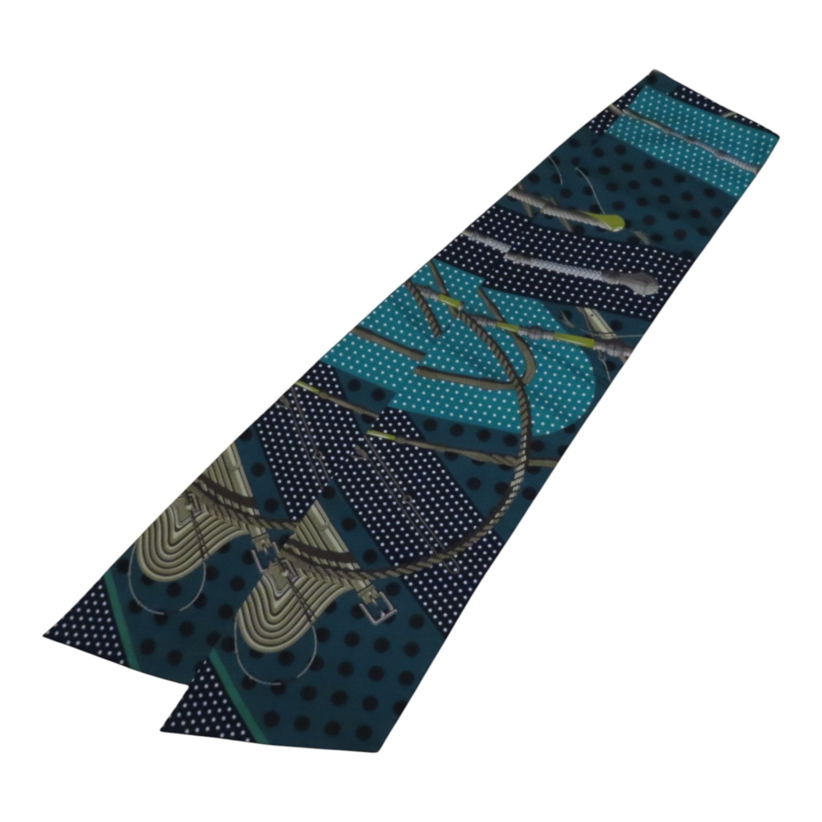 HERMES 絲質TMaxi Twilly Scarf絲巾