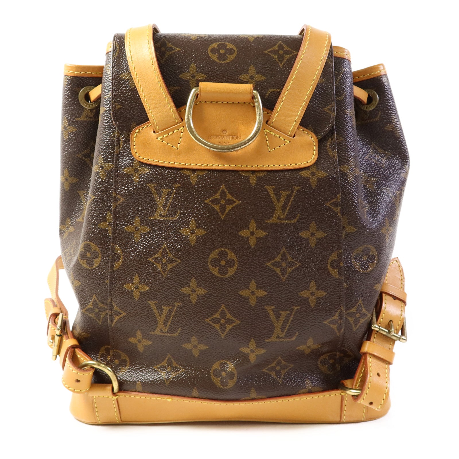 LOUIS VUITTON Monogram Montsouris MM Backpack金扣背包