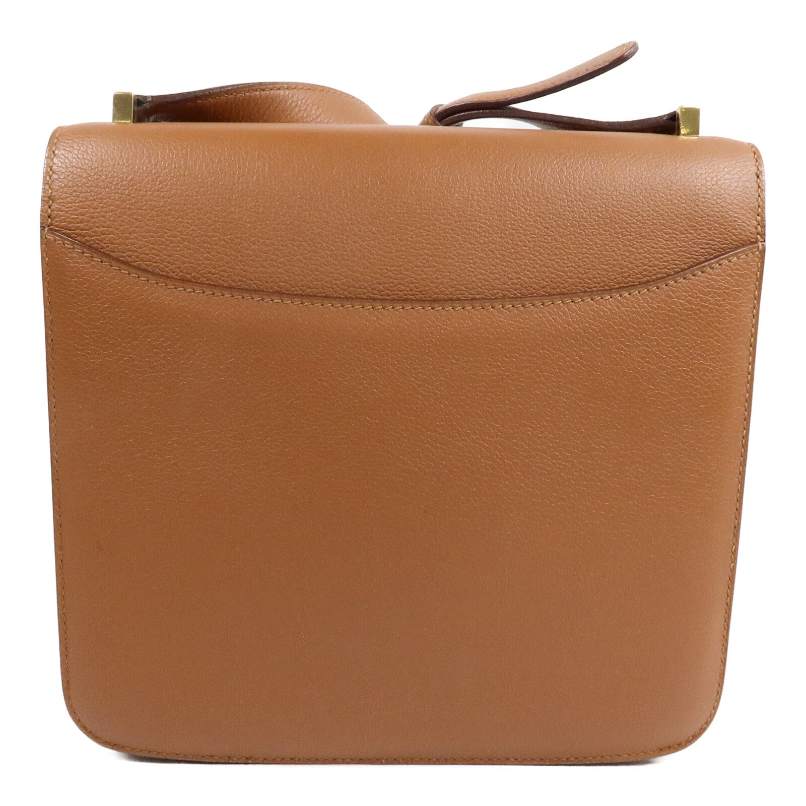 HERMES Evercolor皮革2002 肩背袋Gold