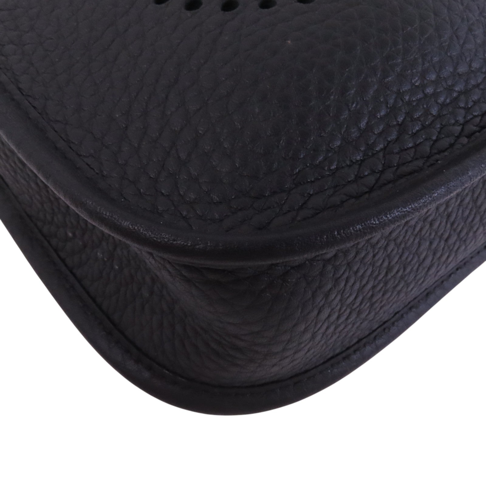 HERMES Clemence皮革Evelyne TPM金扣肩背袋