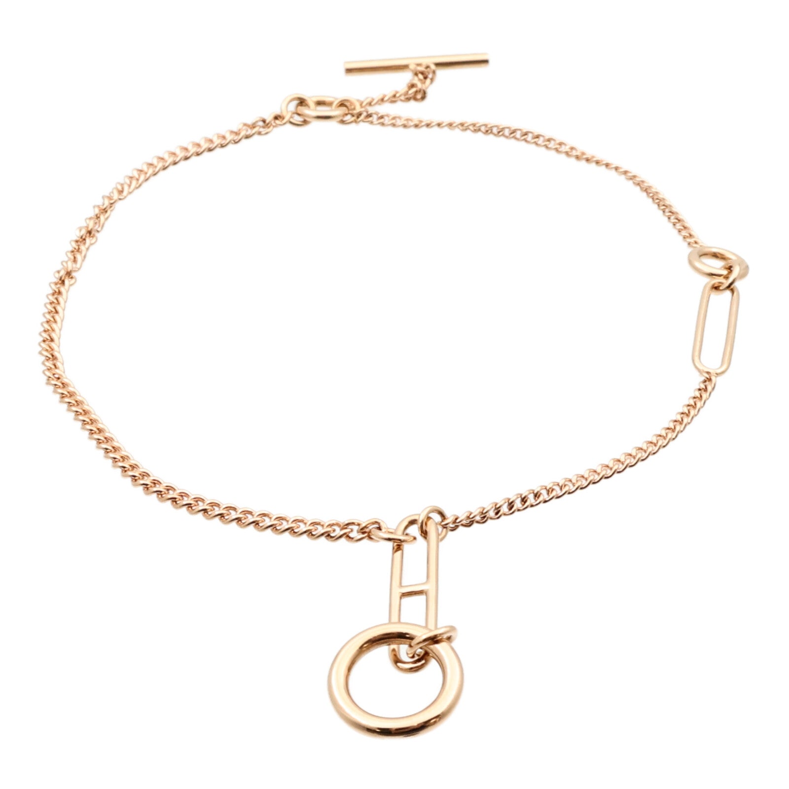 HERMES 18K玫瑰金Echappee Bracelet手鏈