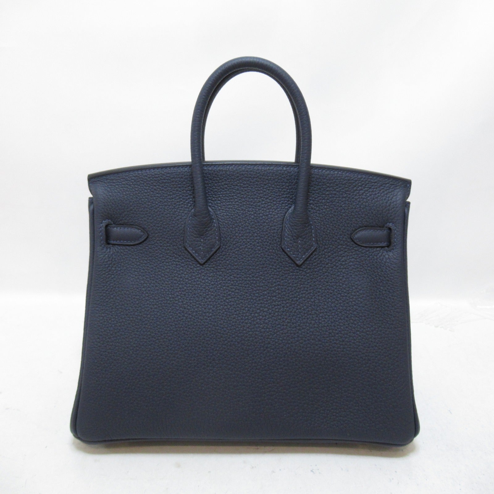HERMES Togo皮革Birkin 25金扣手挽袋Blue nuit