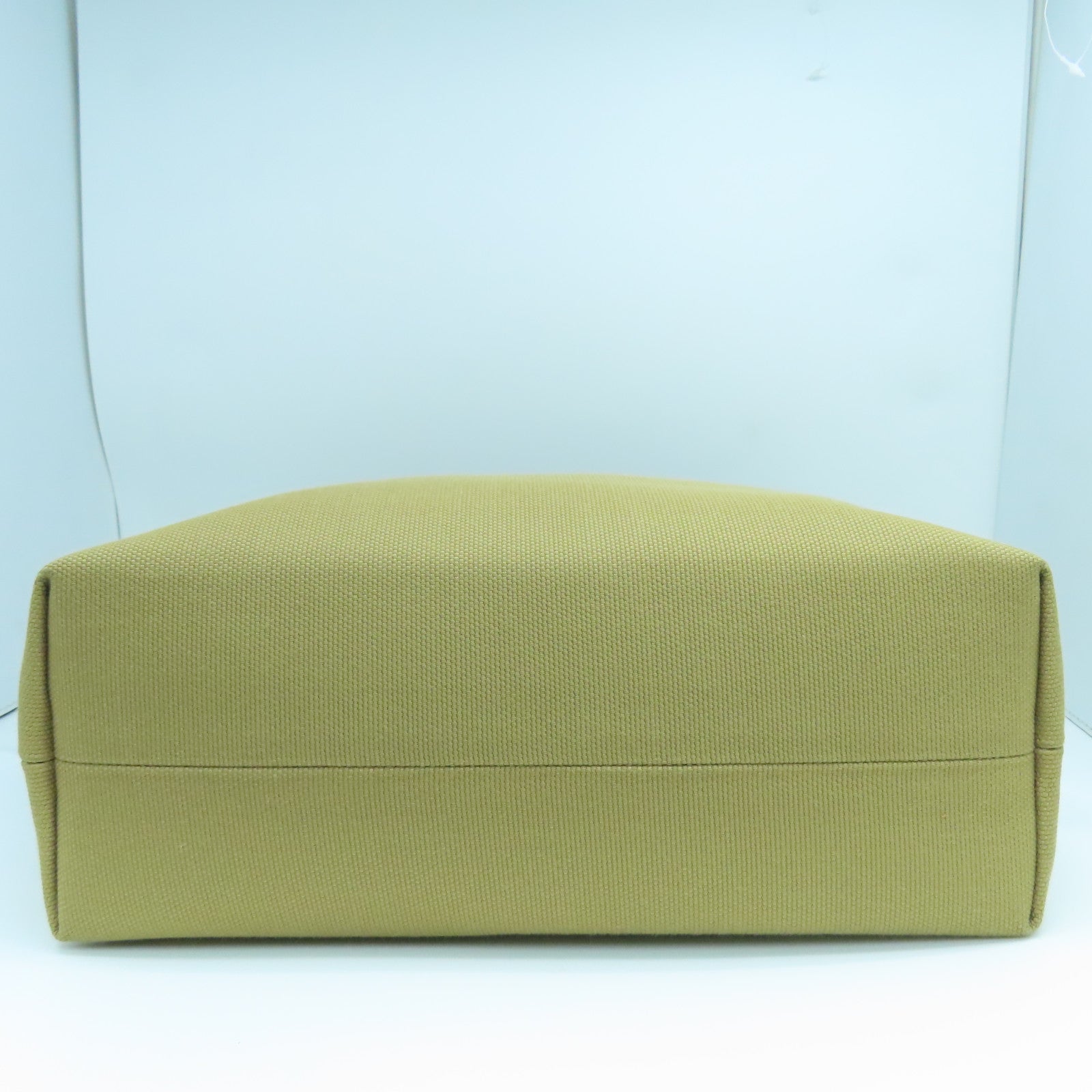 BURBERRY BLUE LABEL canvas Tote Bag silver buckle handle bag brown