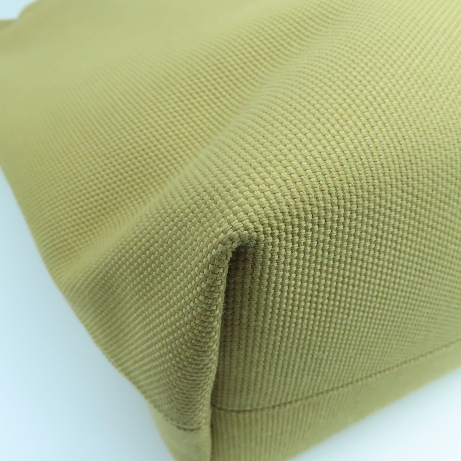 BURBERRY BLUE LABEL canvas Tote Bag silver buckle handle bag brown