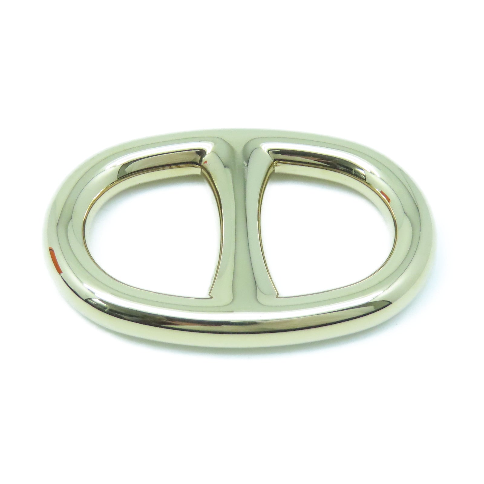 Hermes gold shop scarf ring