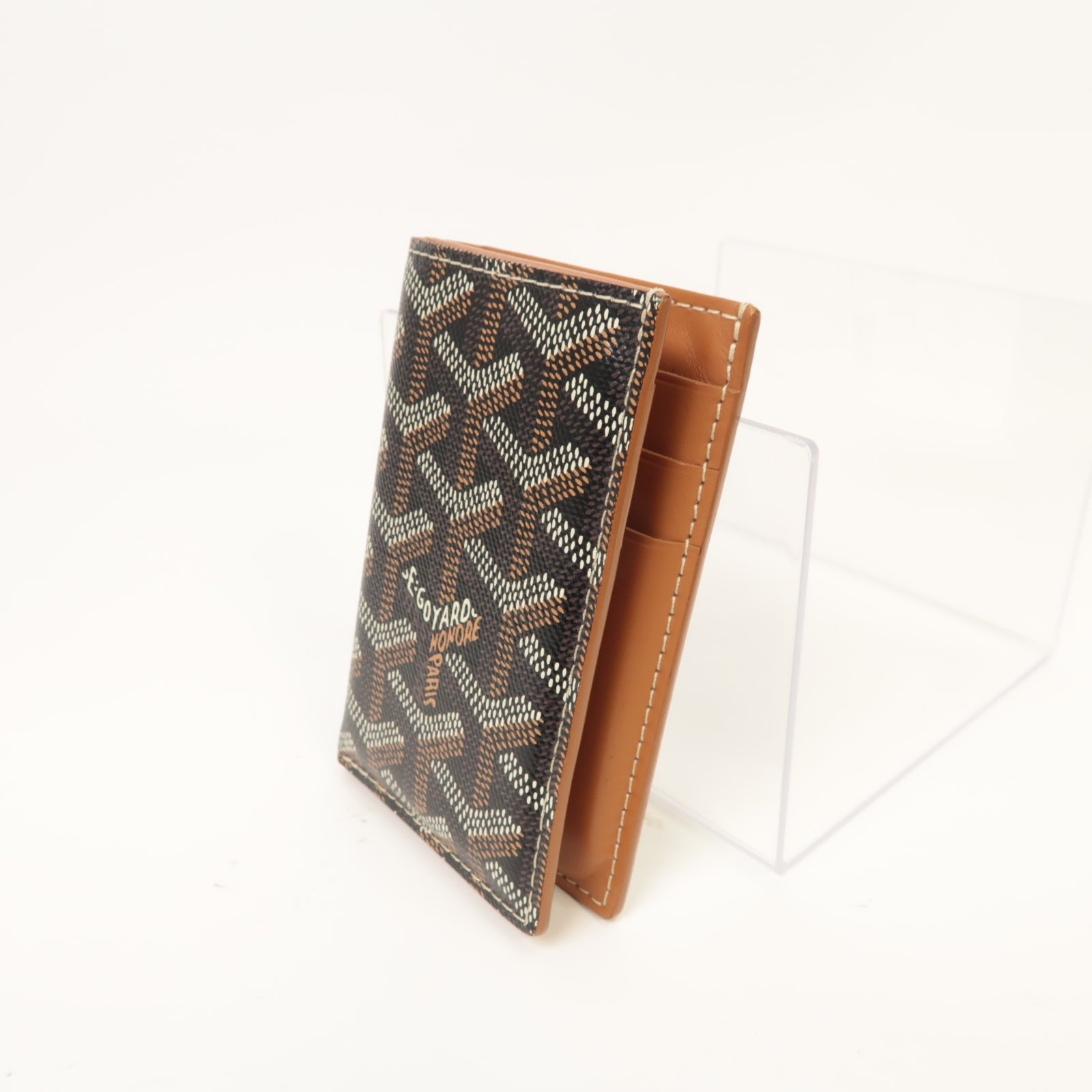 GOYARD 塗層帆布Card Case卡片套黑色/啡色