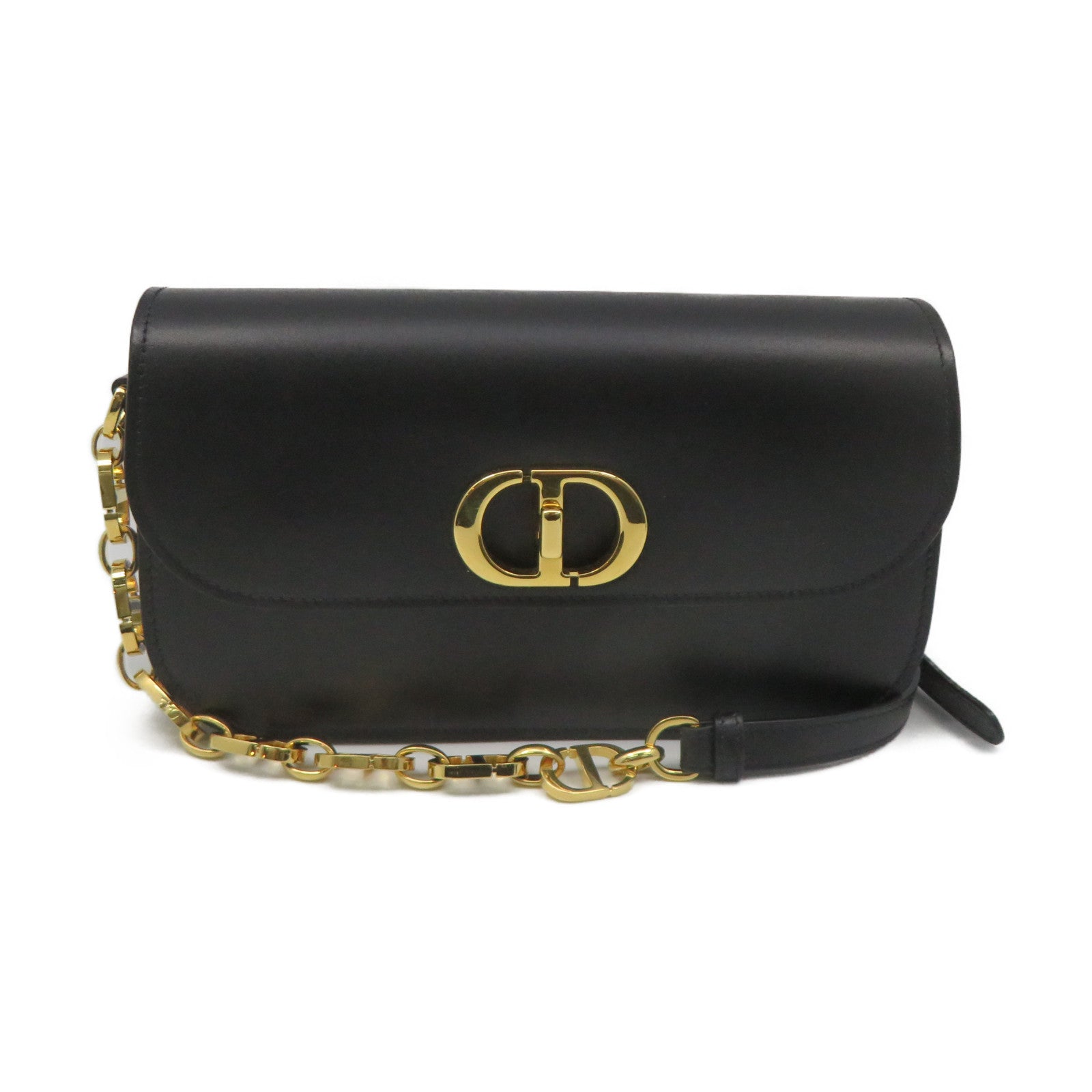 Dior Calfskin Leather 30 Montaigne Avenue Shoulder Bag Chain Strap Sho Brand Off Hong Kong Online Store