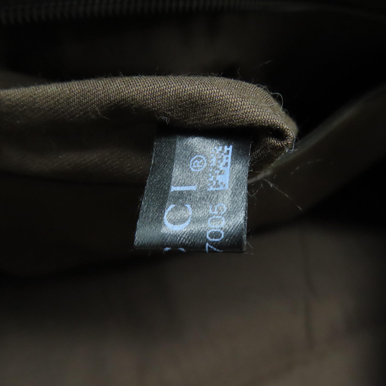 GUCCI 帆布Tote Bag銀扣手挽袋/旅行袋啡色