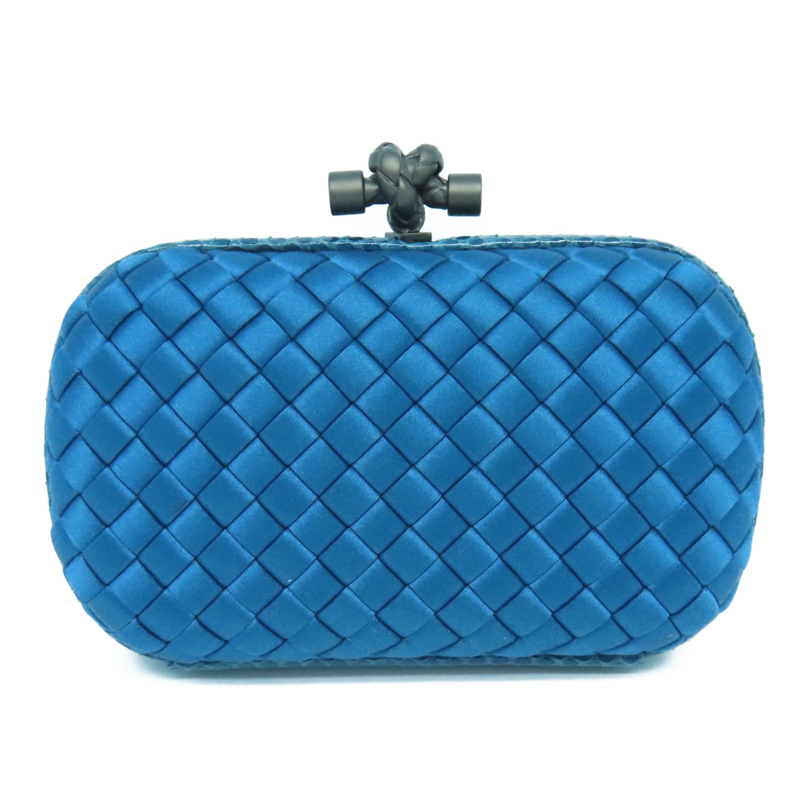 Bottega satin knot clutch Clearance