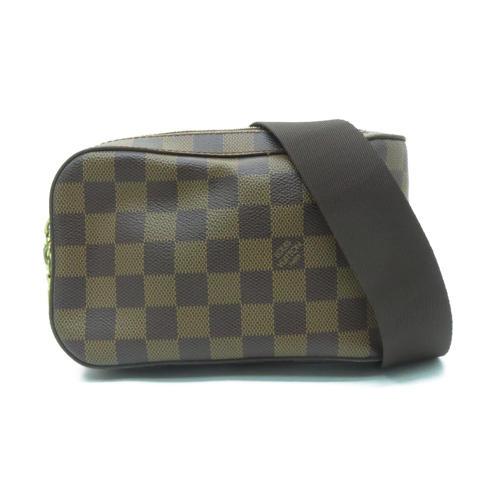 louis vuitton checkered belt bag