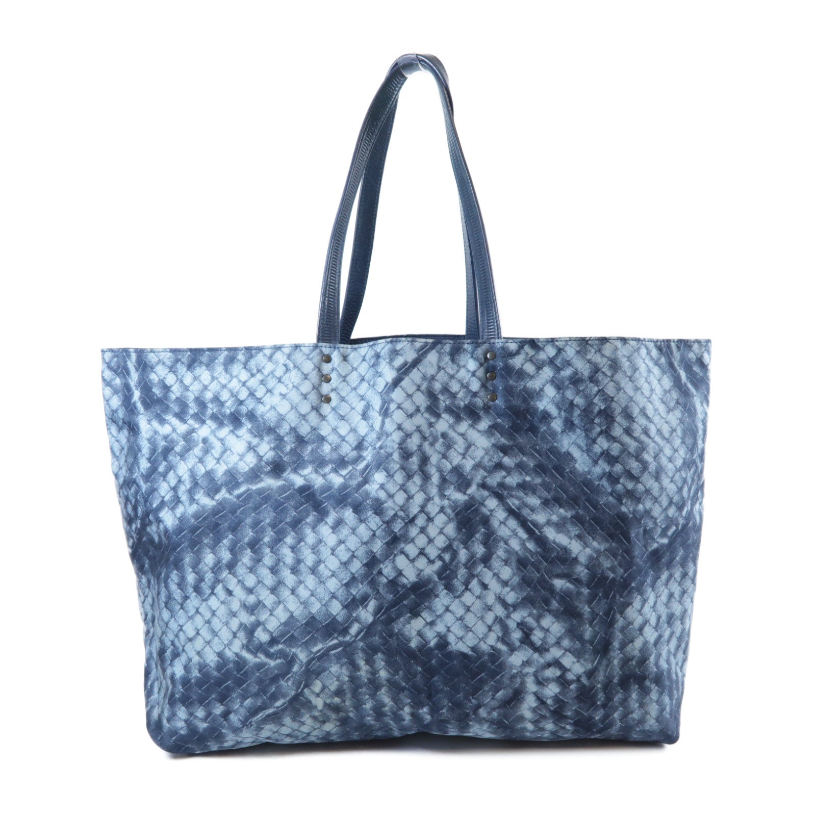 ☆BOTTEGA VENETAバック☆ BOTTEGA VENETA 布料Shoulder Bag銀扣肩背袋藍色– Brand Off Hong Kong