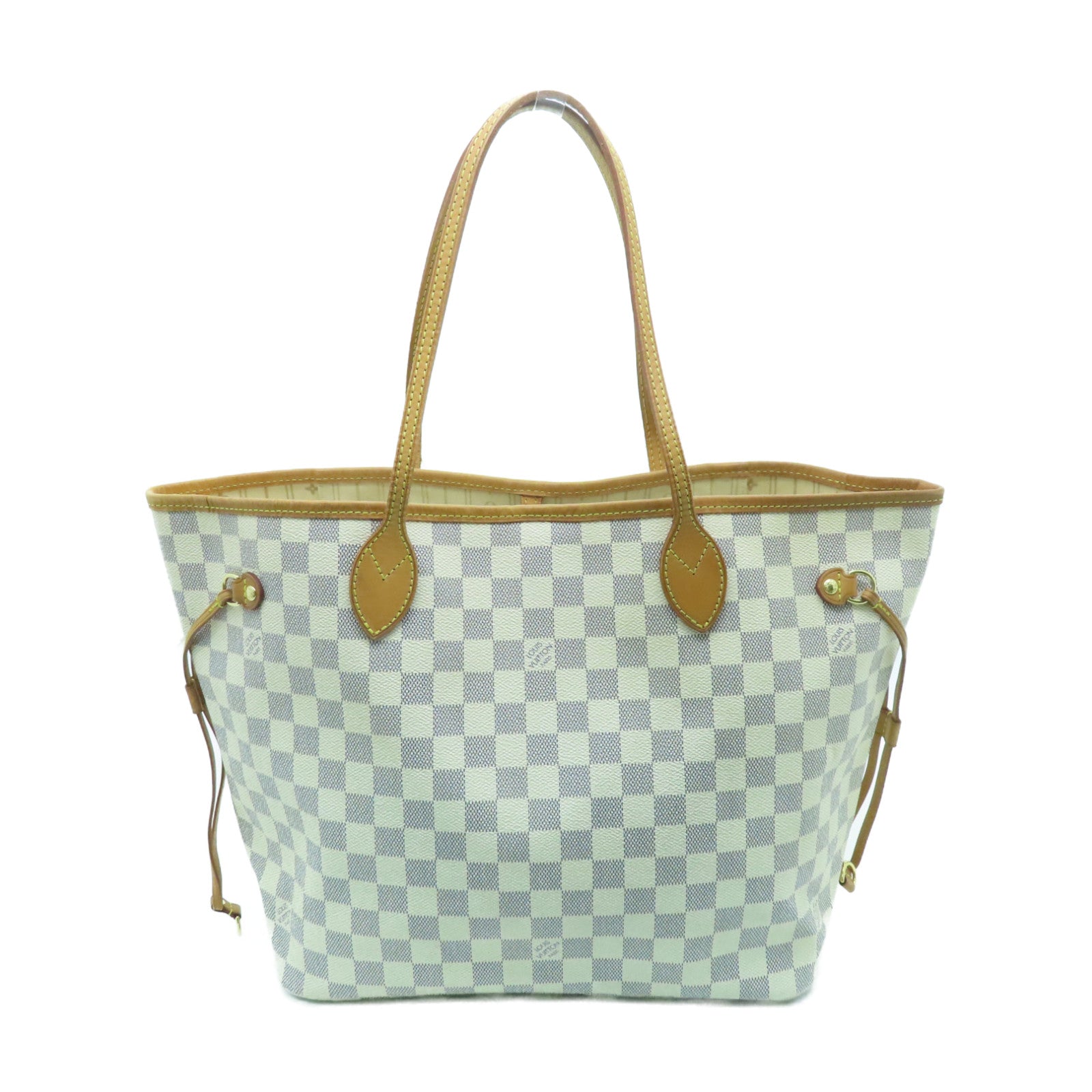 louis vuitton damier azur neverfull mm