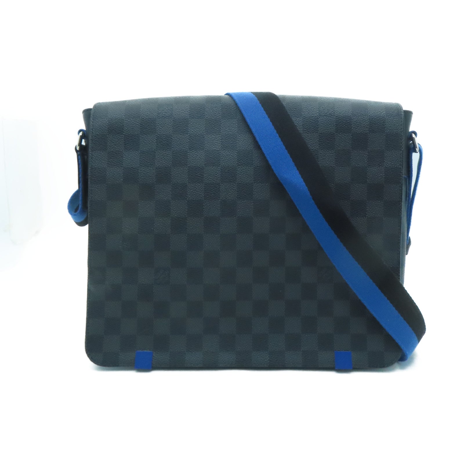 Louis Vuitton Damier Graphite District MM Messenger Bag