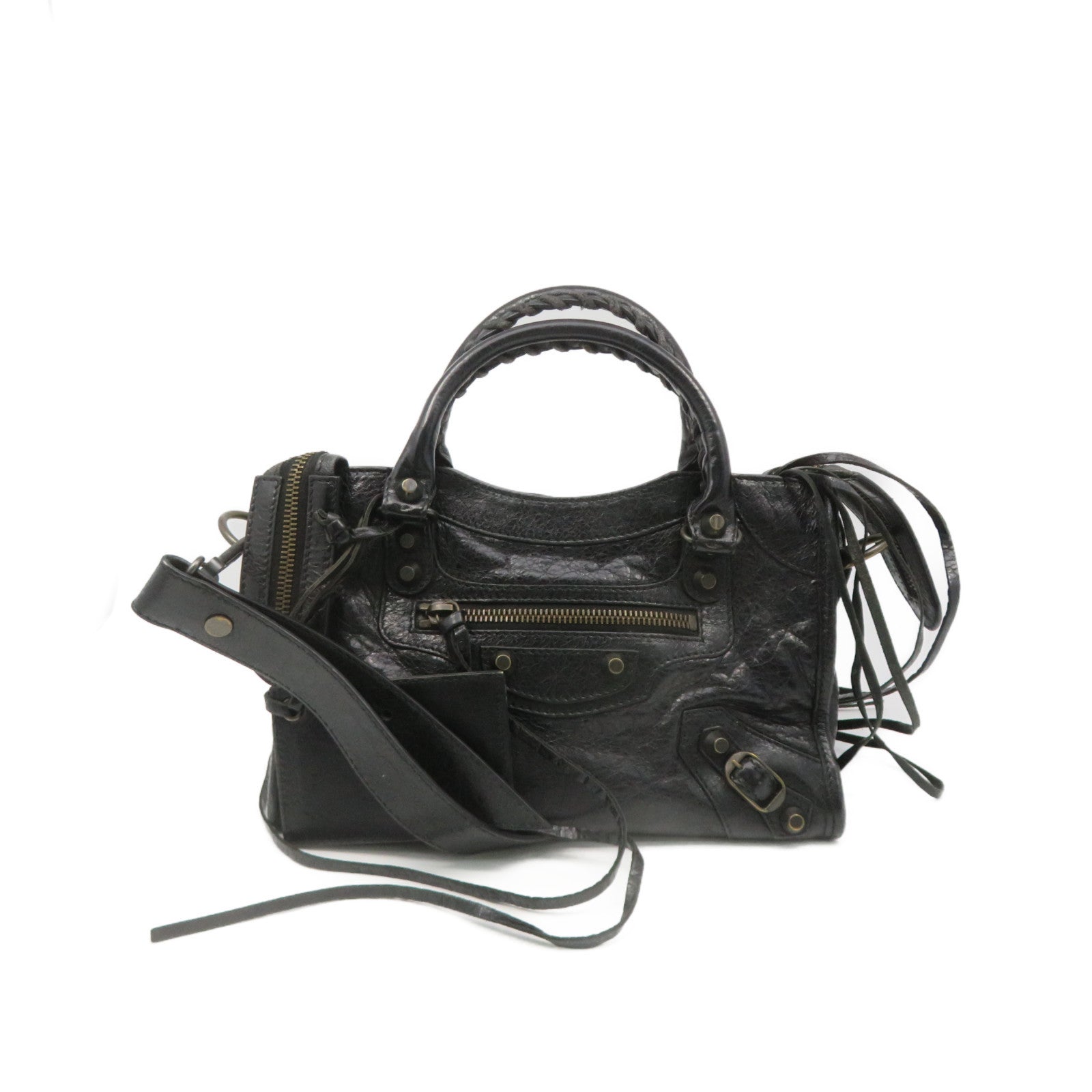 Balenciaga mini sales city bag black