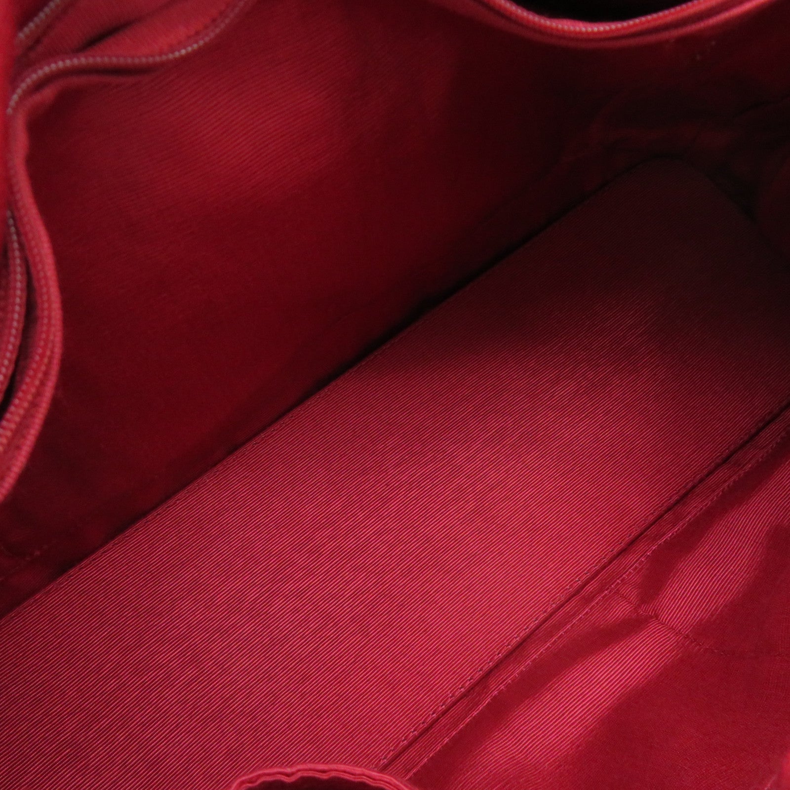 ANTEPRIMA PVC 2Way Shoulder Bag Silver Buckle Handle Shoulder Bag Red