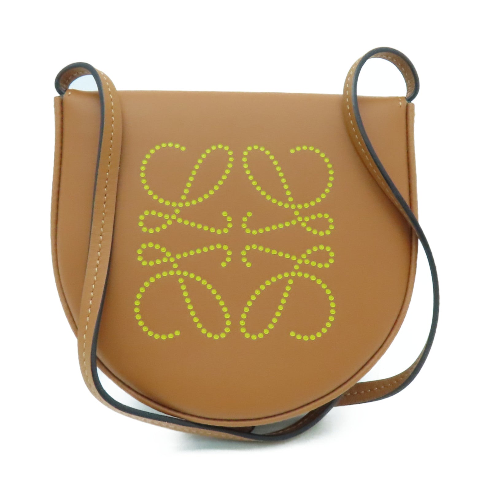 LOEWE Leather Pouch Heel Bag Brown – Brand Off Hong Kong