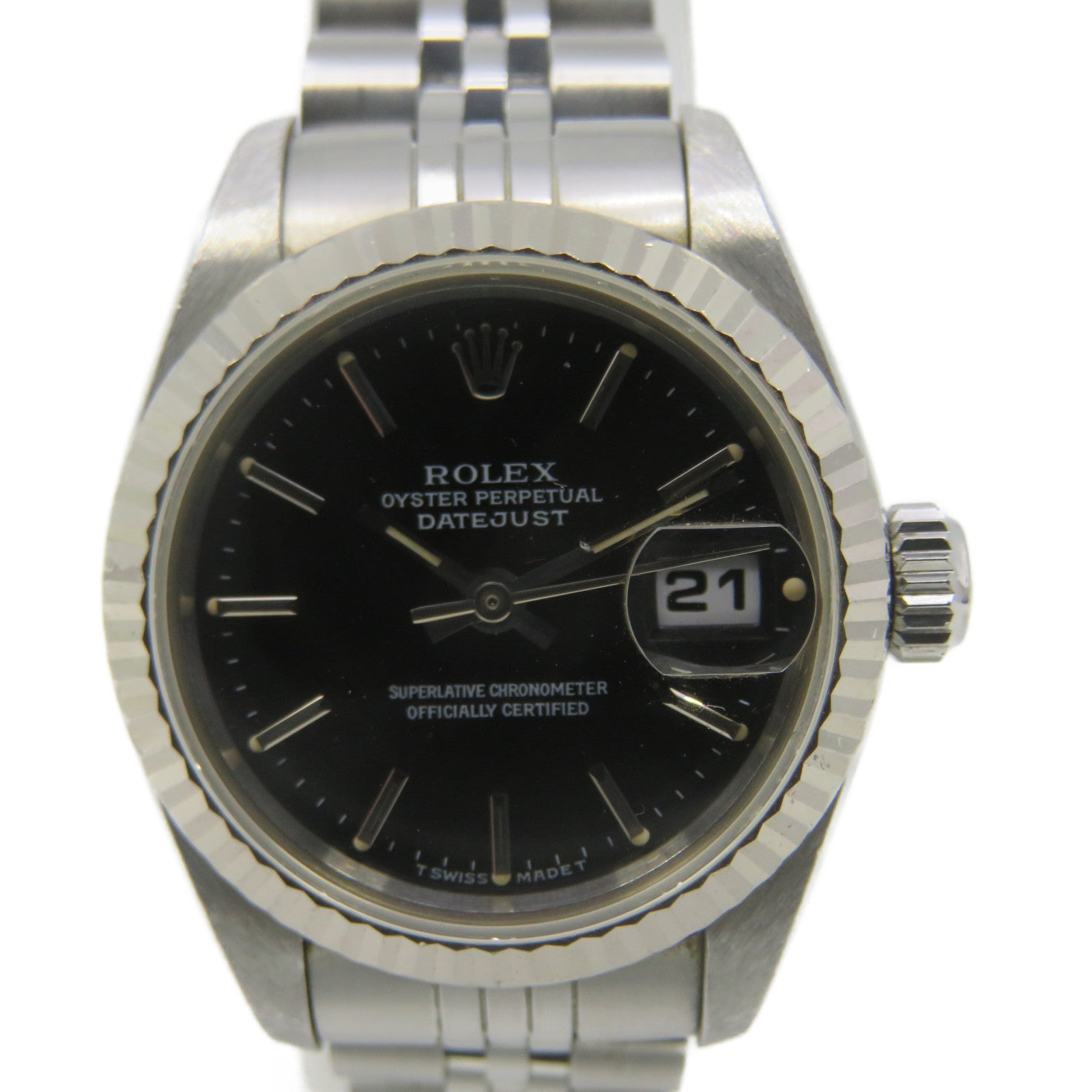 ROLEX Datejust Watch18K White Gold Stainless Steel Watch Automatic Mov Brand Off Hong Kong Online Store