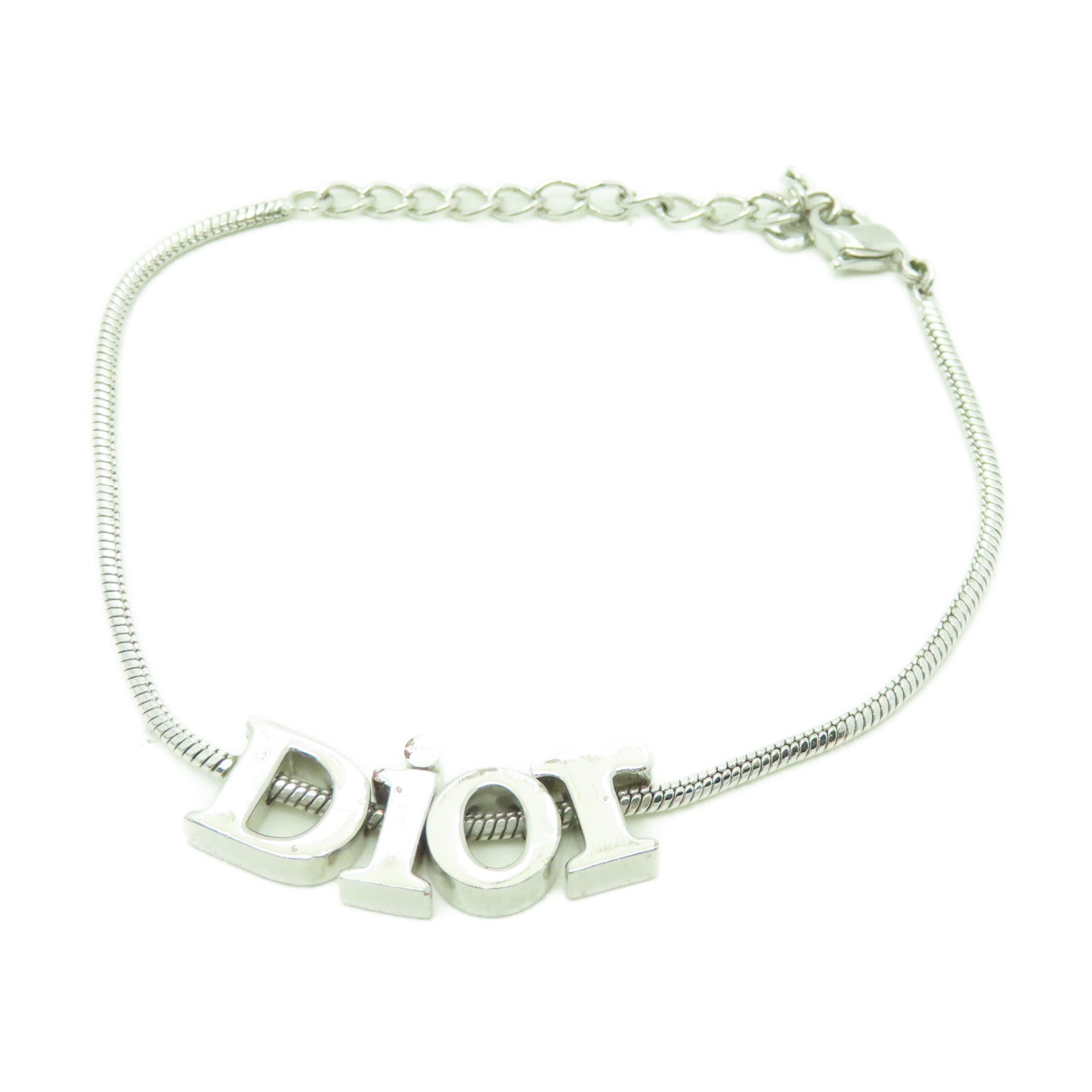 Dior 金屬Bracelet手鏈銀色#20.5cm