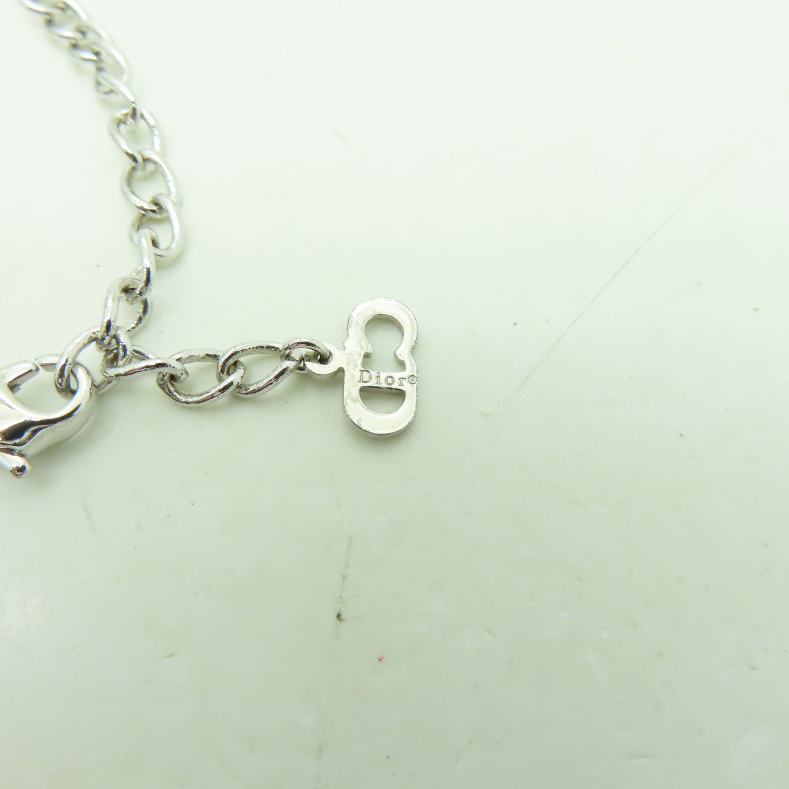 Dior 金屬Bracelet手鏈銀色#20.5cm