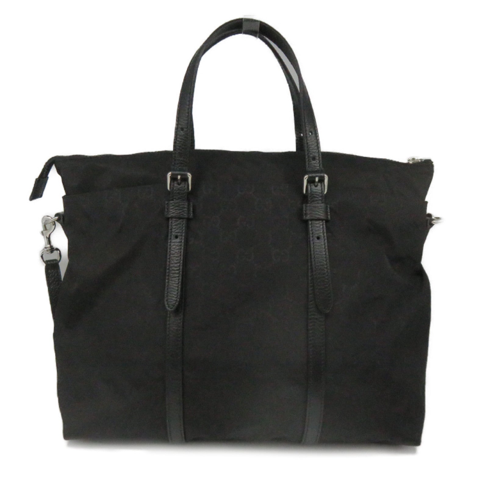 GUCCI 尼龍2Way Shoulder Bag手挽肩背兩用袋黑色