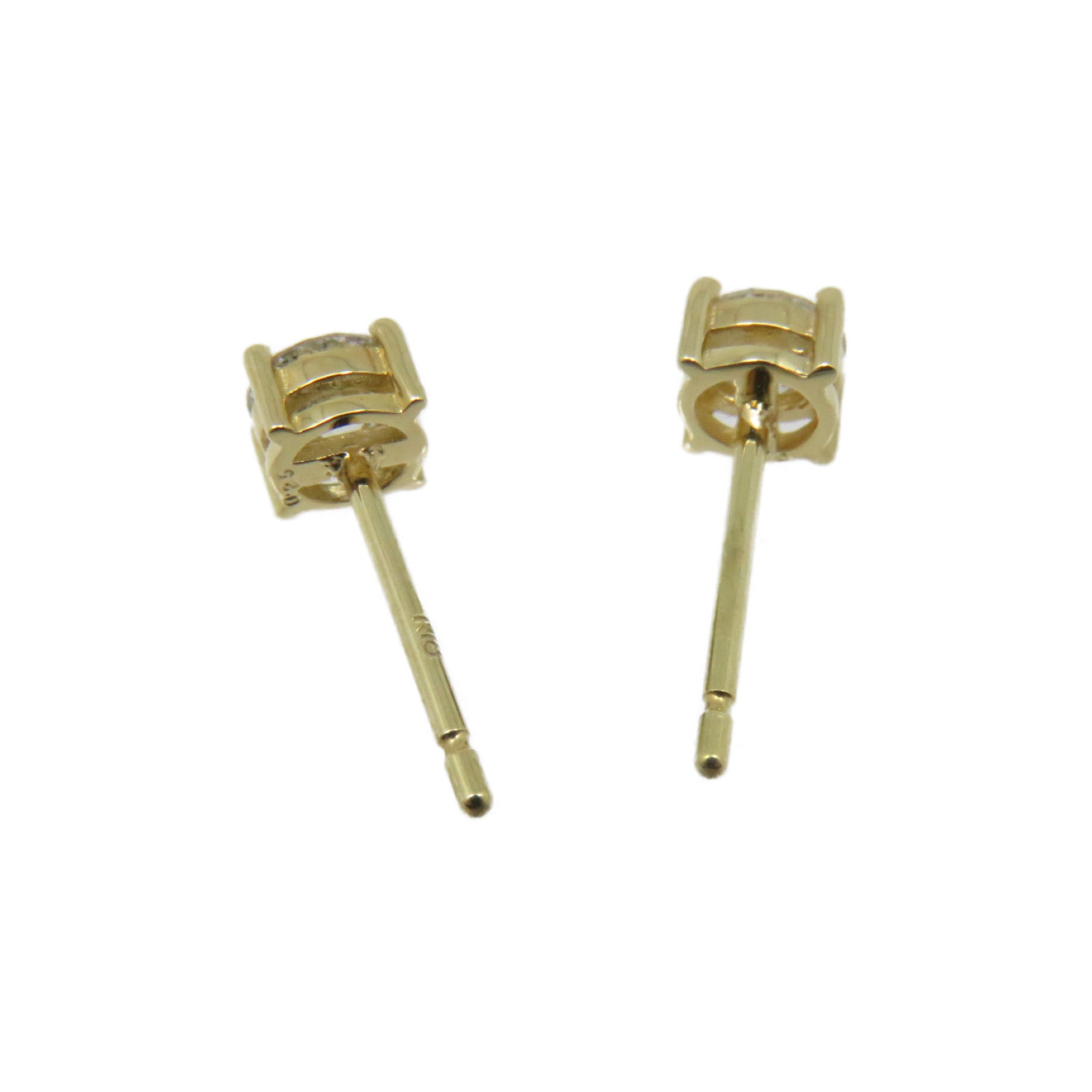 JEWELRY 18K Gold/0.50ct Diamond Diamond Earrings