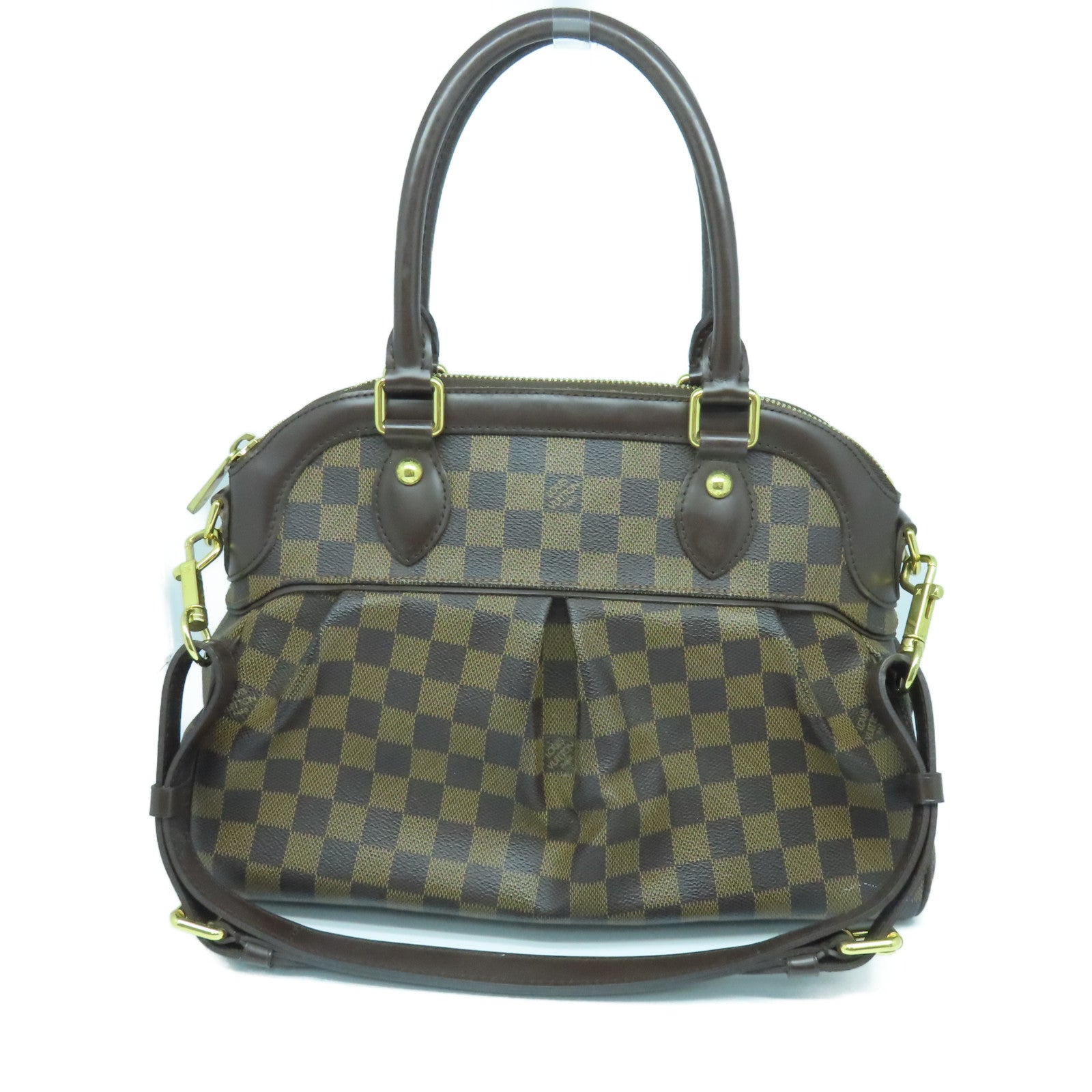 LOUIS VUITTON Trevi GM Damier Ebene 2way Handbag