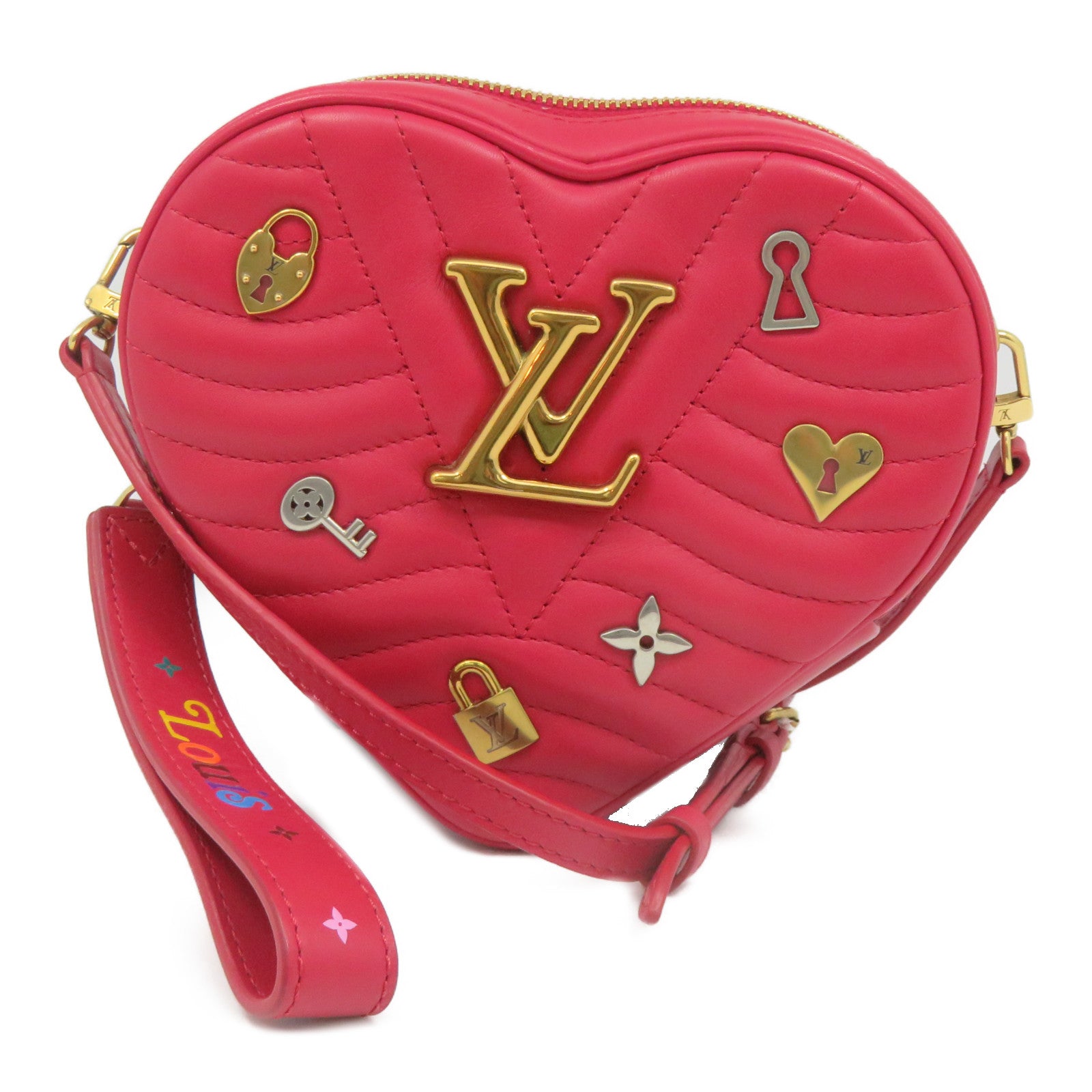 Louis Vuitton New Wave Heart Bag in Pink