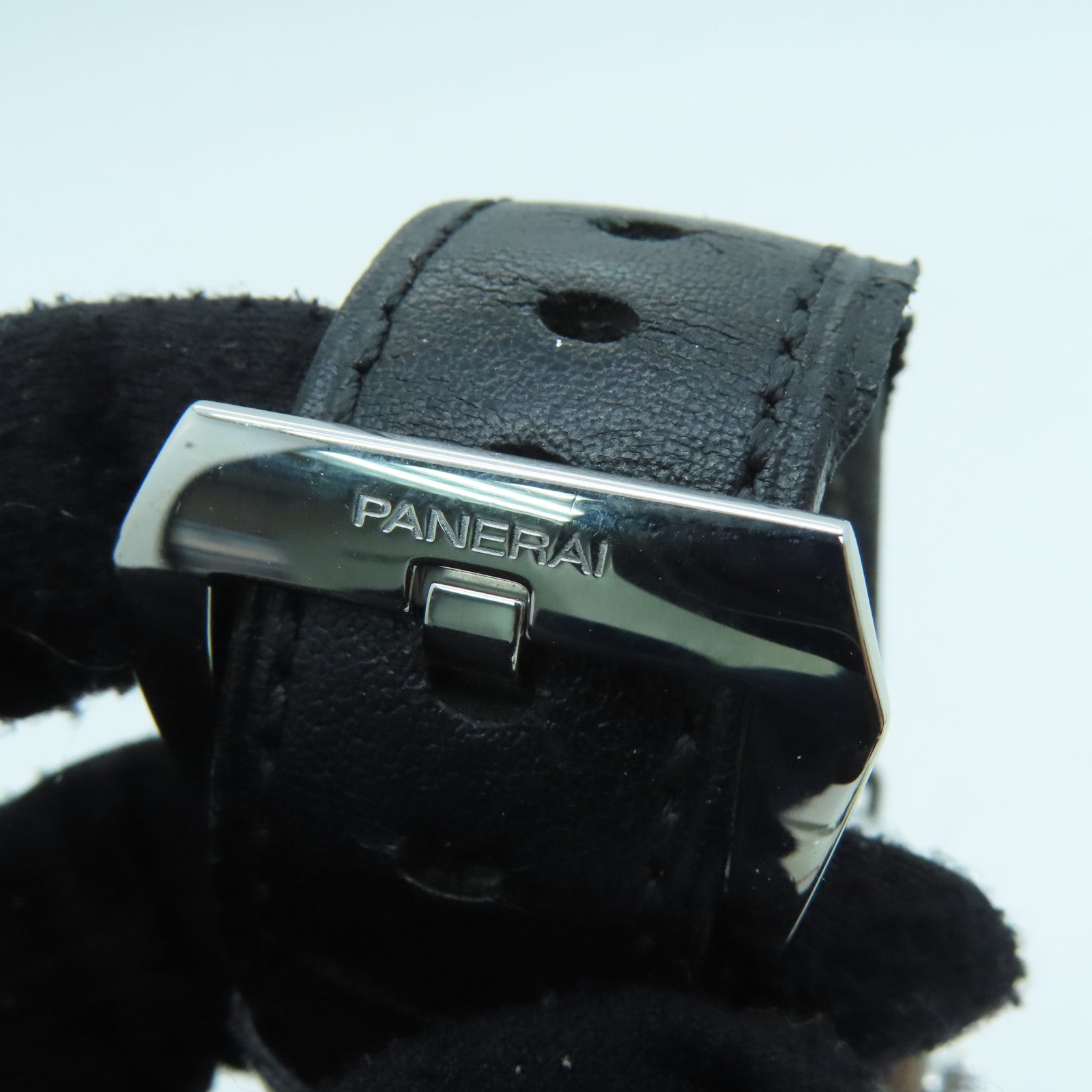 PANERAI 【激減優惠】Radiomir不鏽鋼/皮革帶手錶黑色