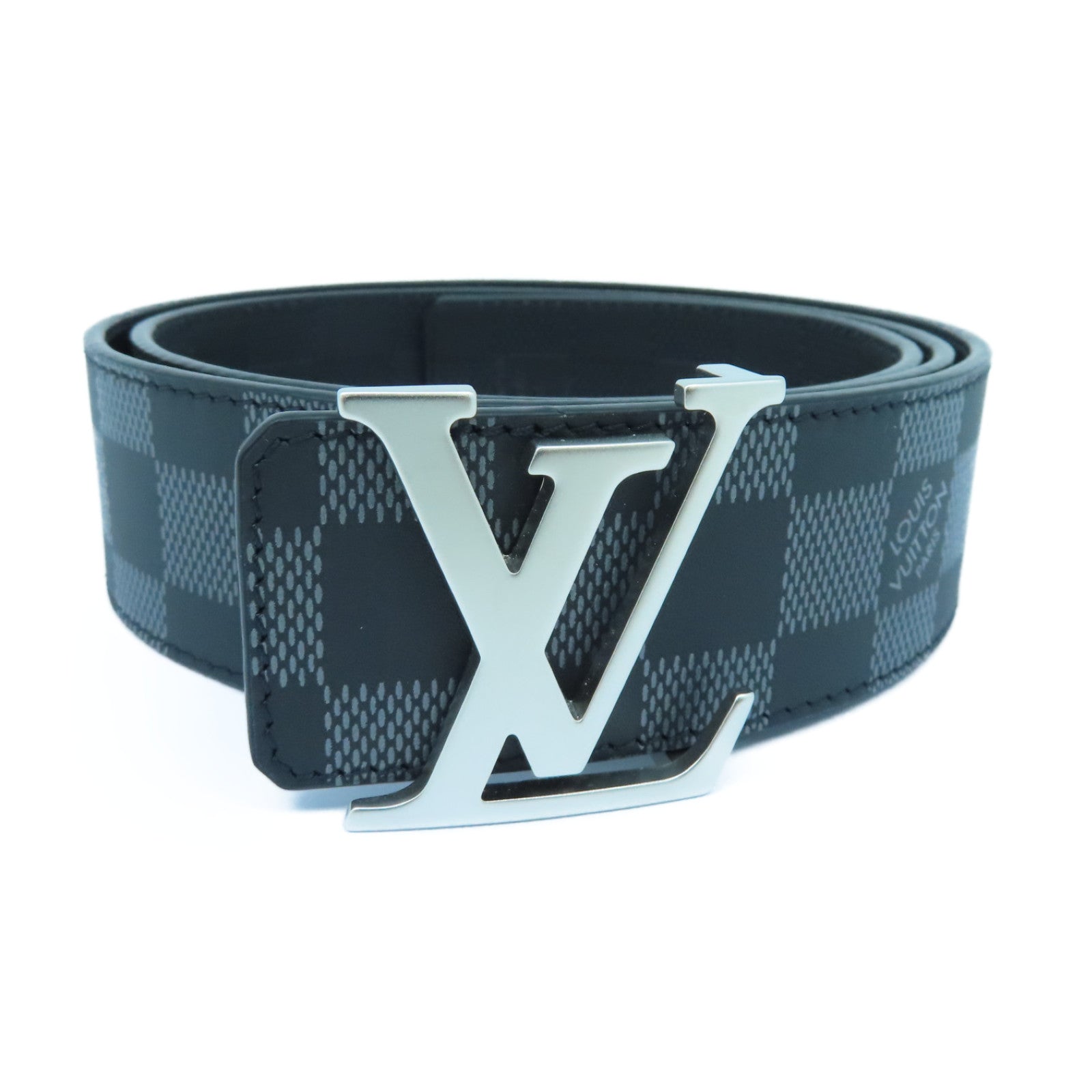 black grey lv belt