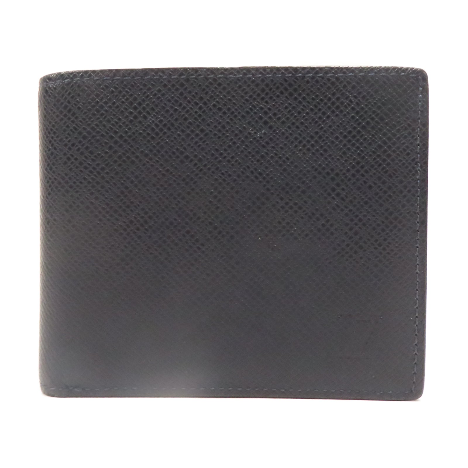 LOUIS VUITTON Taiga皮革Amerigo Wallet錢包深藍色– Brand Off