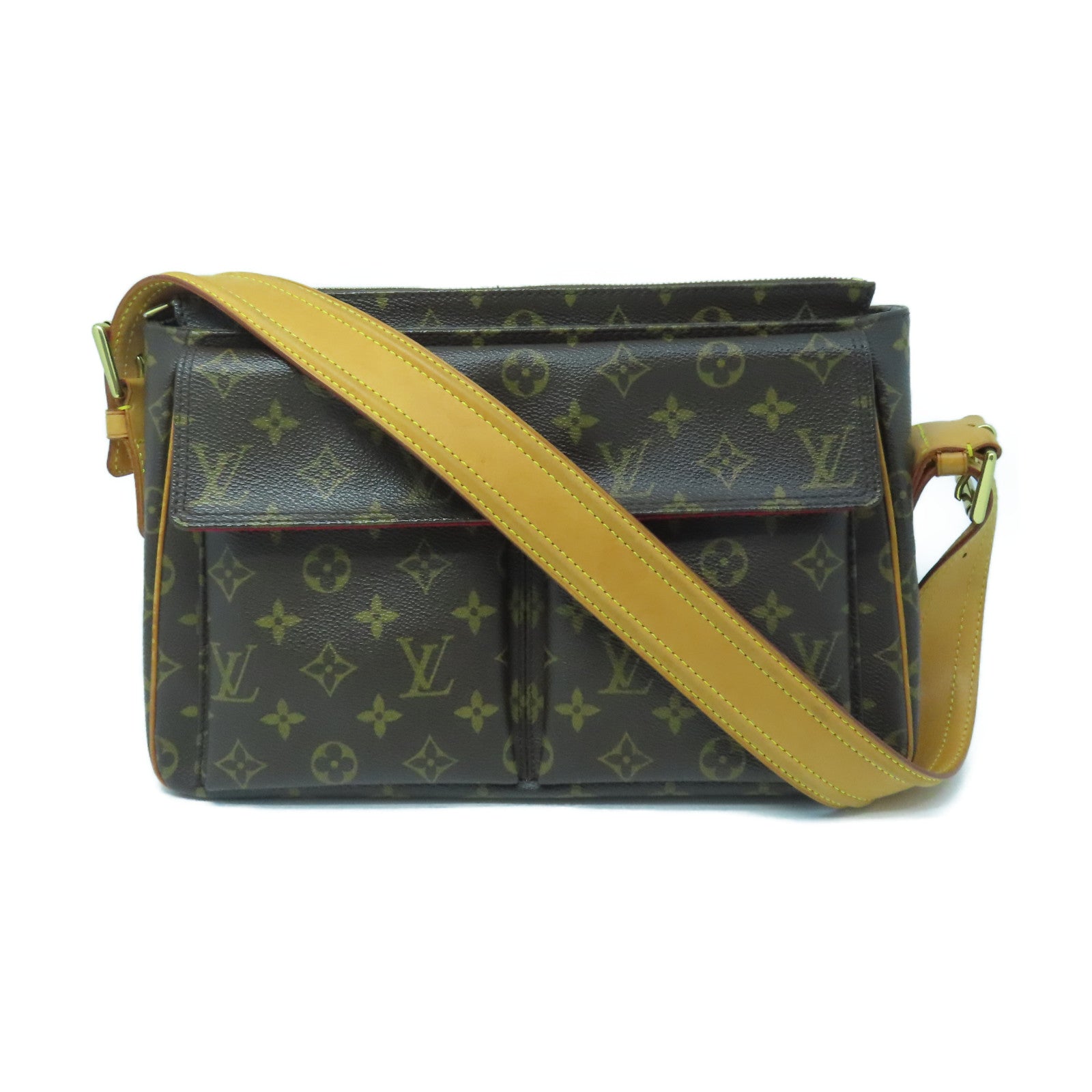 Auth Louis Vuitton Monogram Viva Cite GM M51163 Women's Shoulder