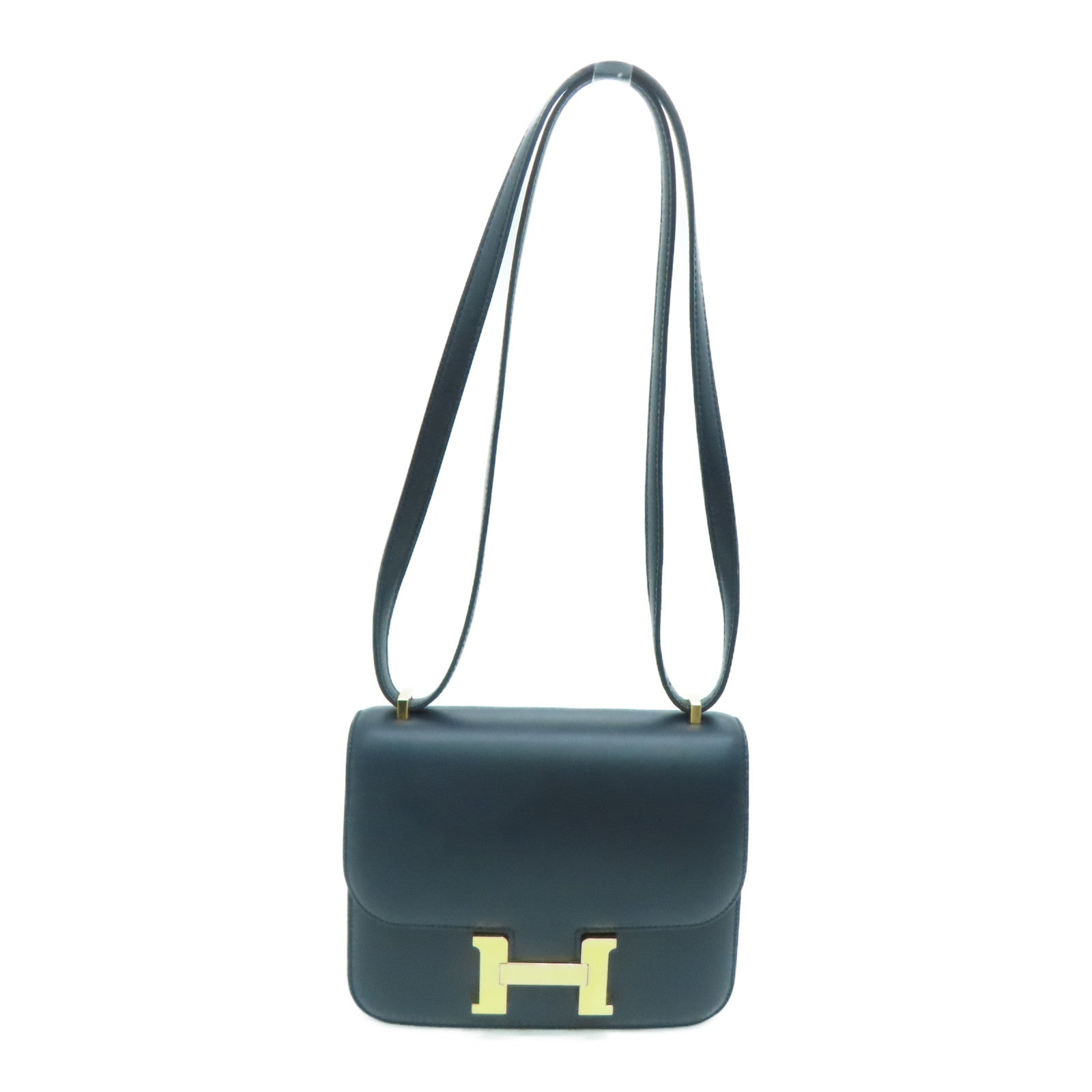 Hermes navy sales blue bag