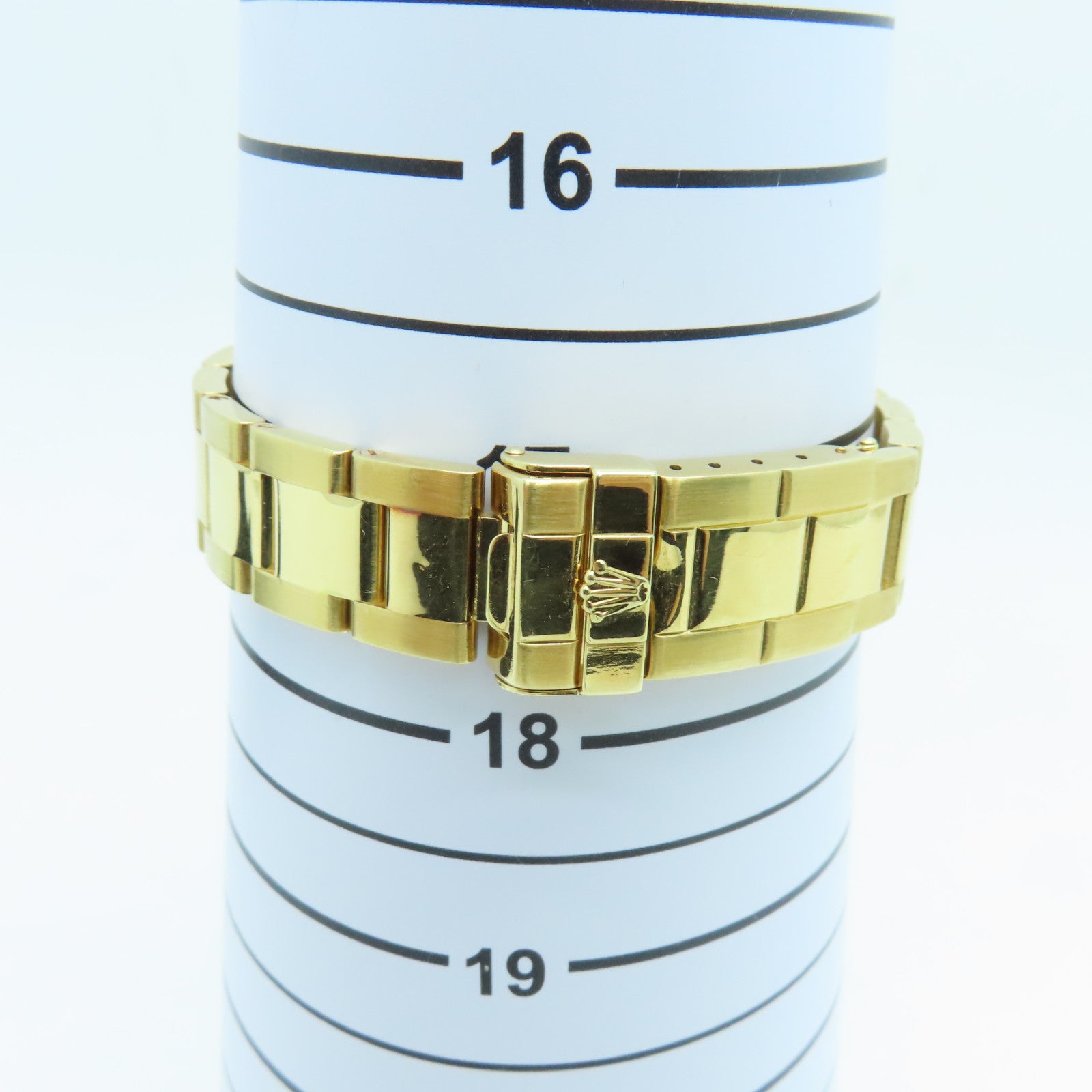 ROLEX Yacht Master 18K黃金手錶自動機芯白色