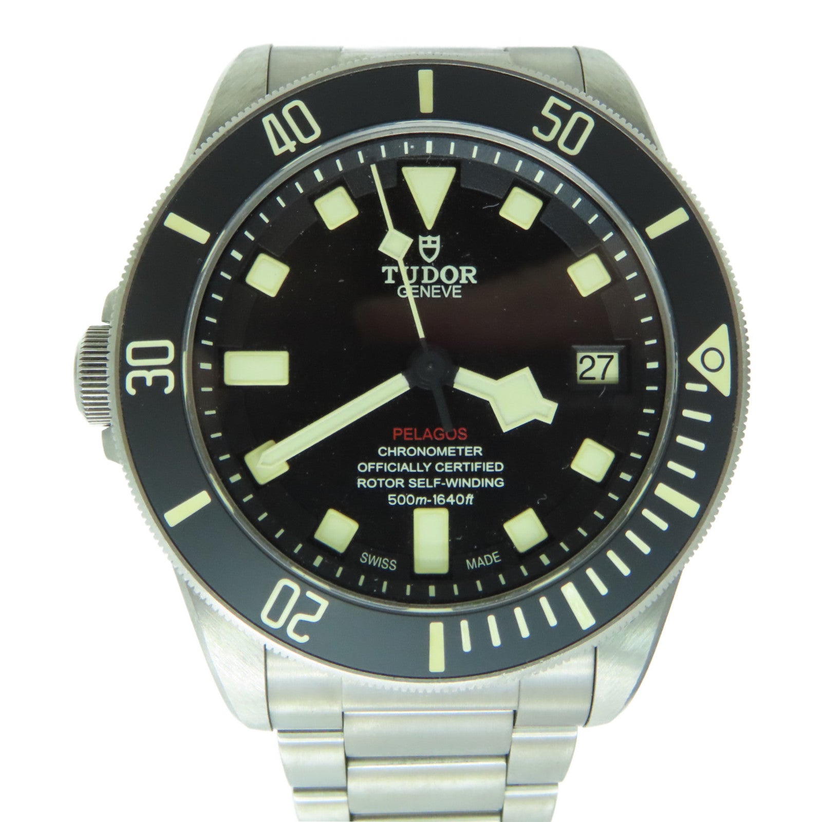 TUDOR Pelagos Titanium Watch Automatic Movement Black