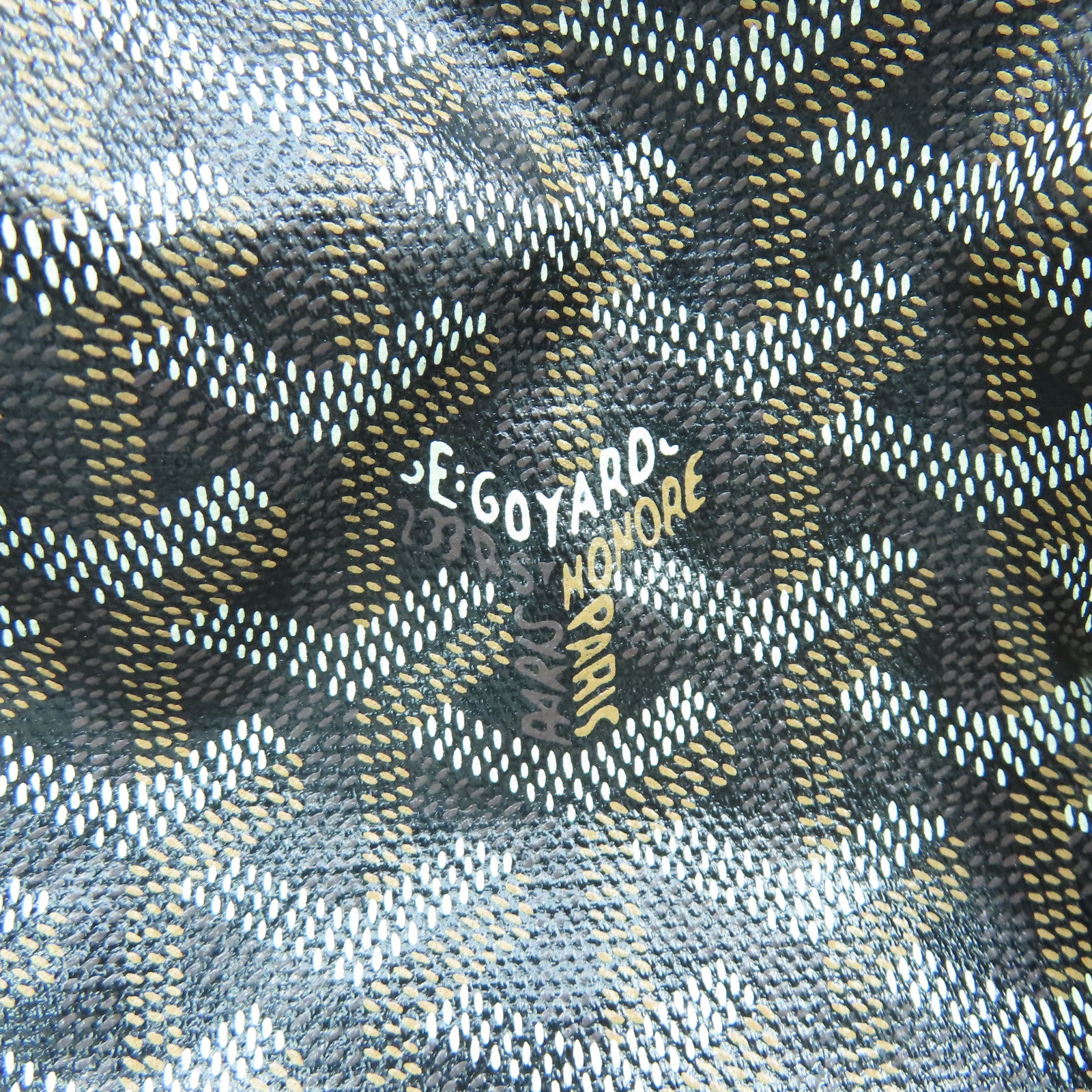 GOYARD 塗層帆布Sac Hardy Pet Carrier PM銀扣肩背袋黑色