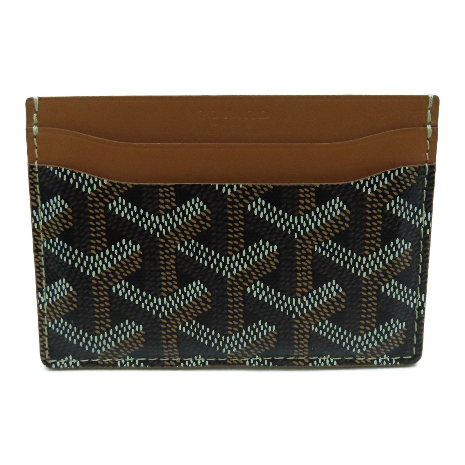 GOYARD 塗層皮革Card Case卡片套啡色/黑色