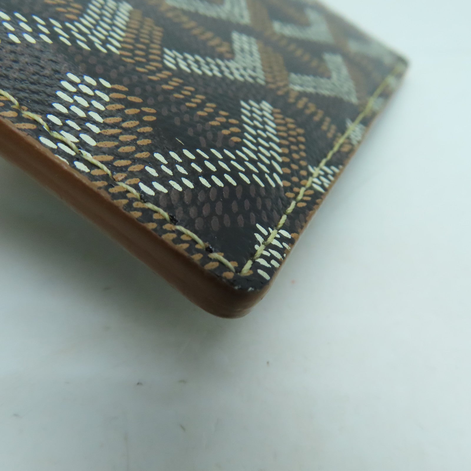 GOYARD 塗層皮革Card Case卡片套啡色/黑色