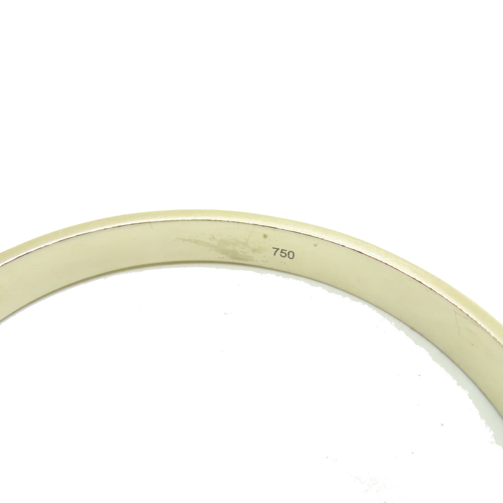 CARTIER 18K白金Love Bracelet手環