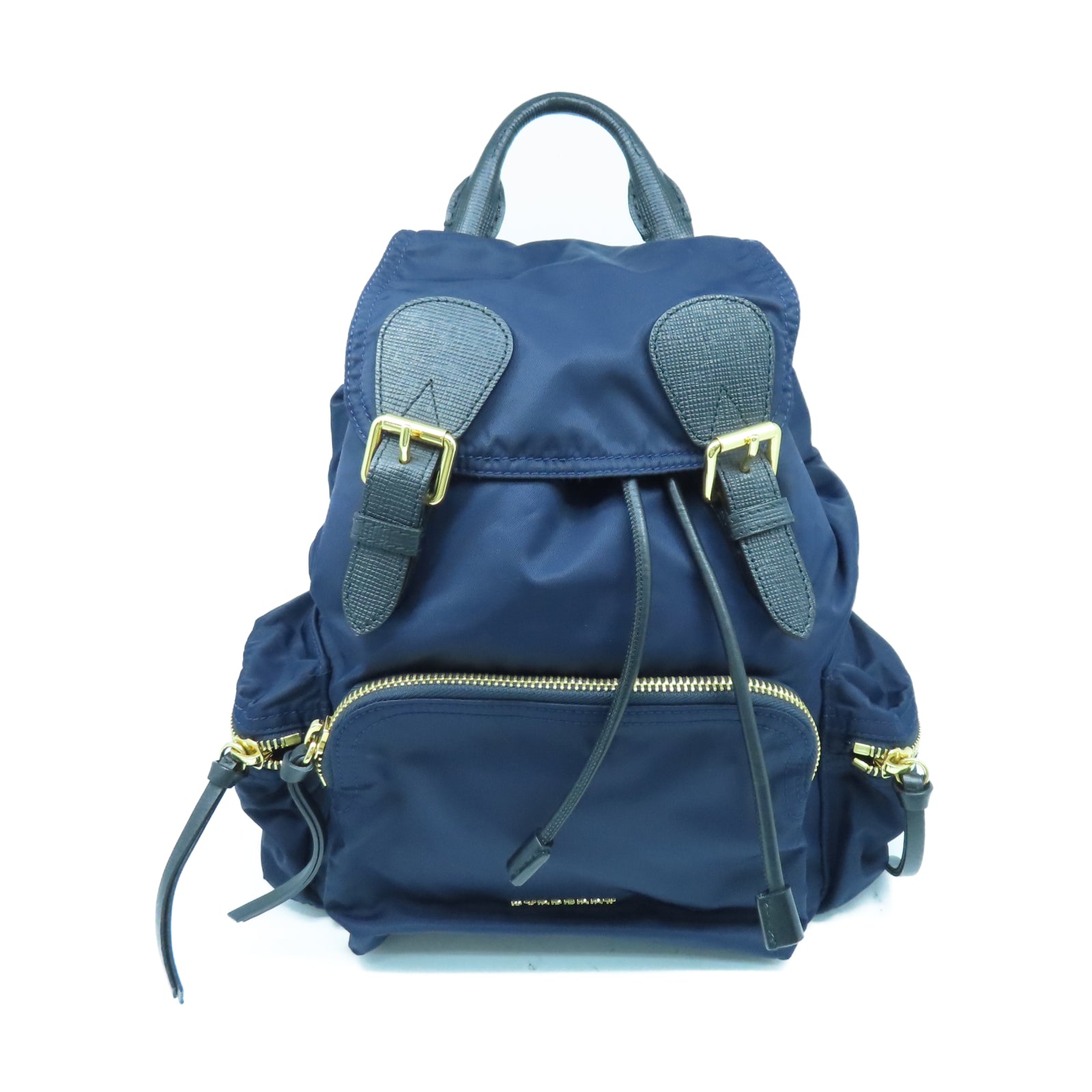 Burberry Rucksack Backpack Womens BURBERRY Nylon Backpack Gold