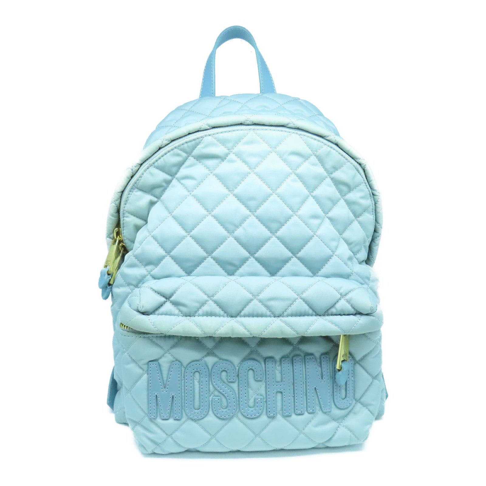 Moschino quilted nylon backpack online
