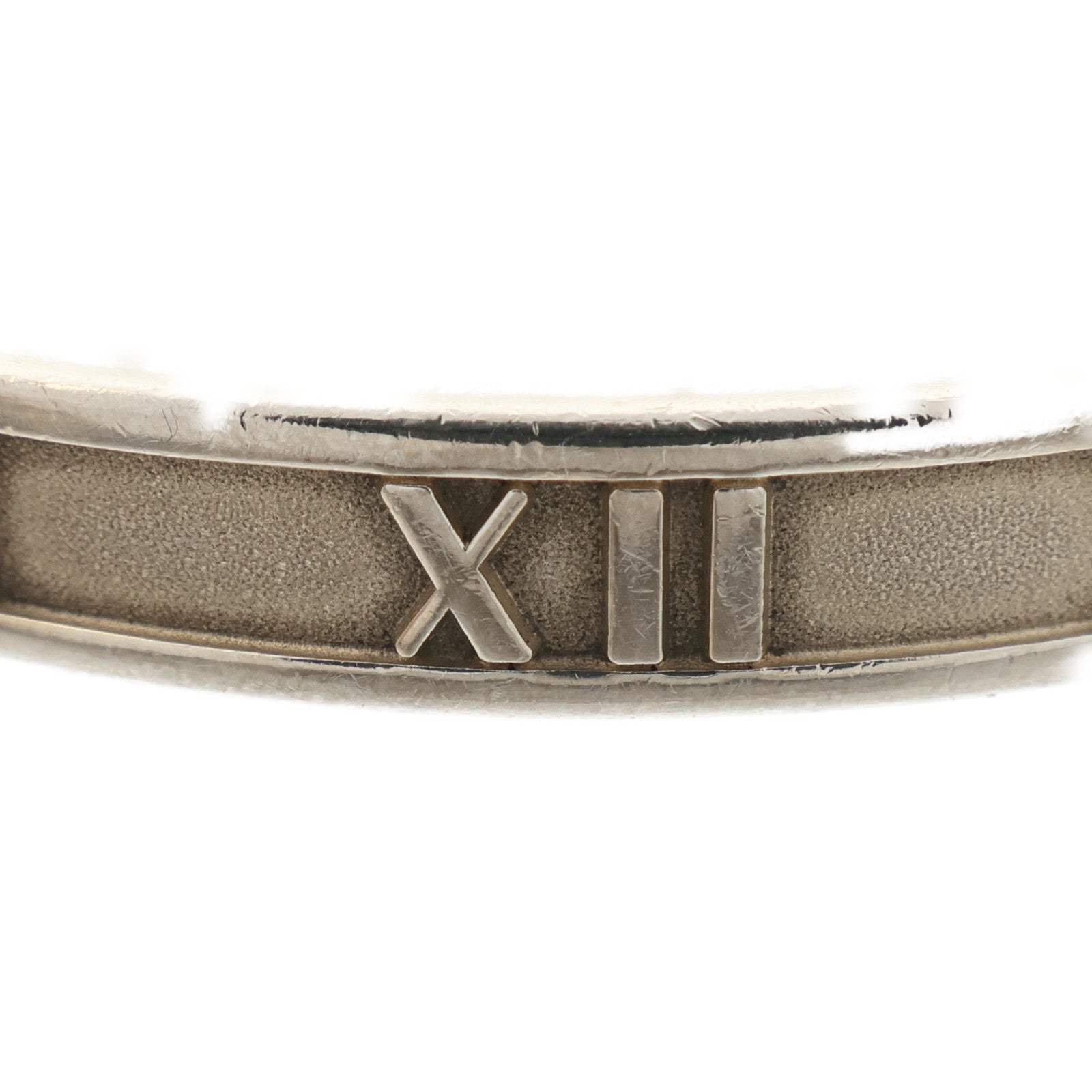 TIFFANY＆CO 925純銀Atlas Roman Numeral Cuff手鐲